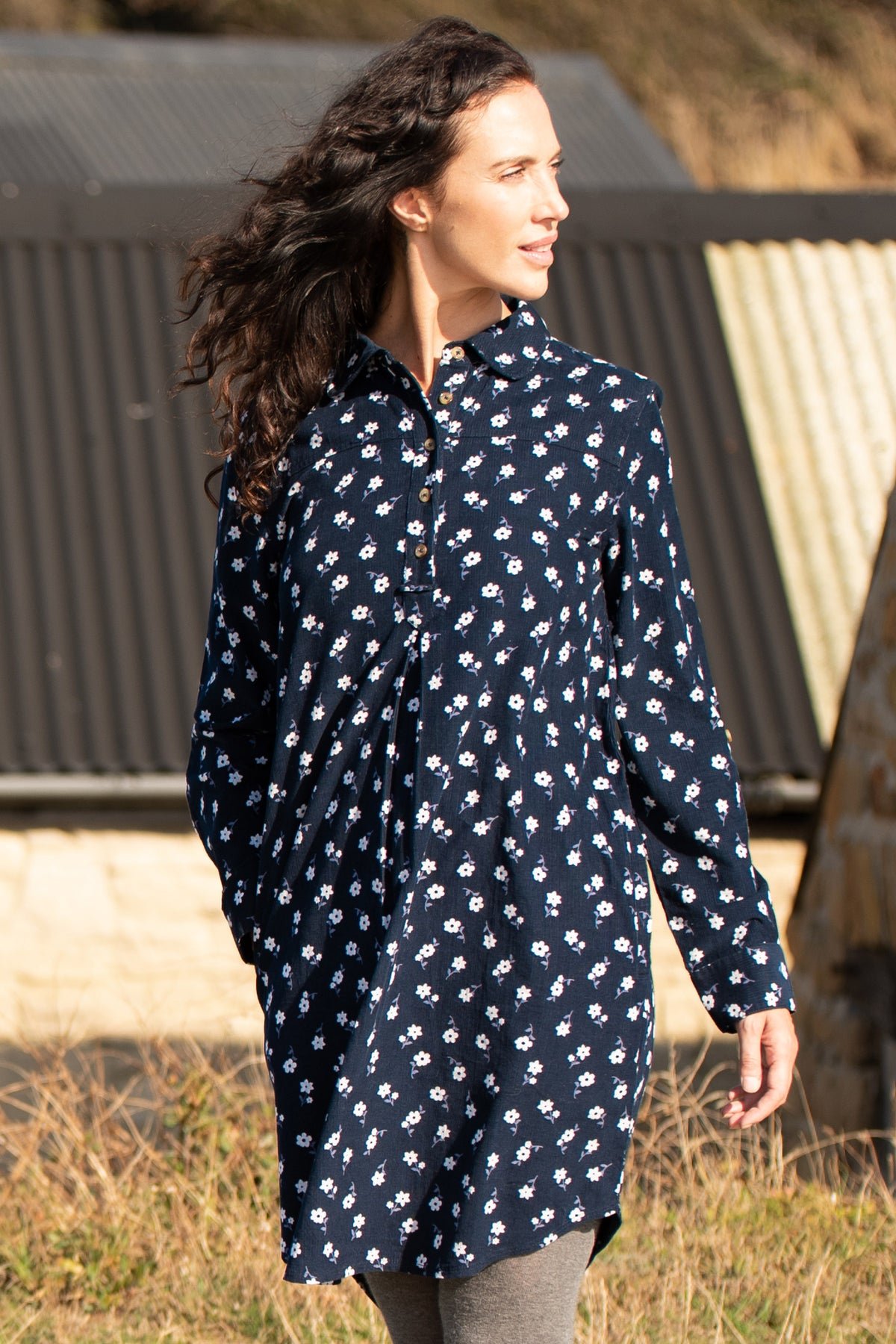 Brakeburn Daisy Cord Dress