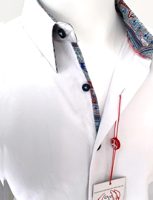 JOHN LENNON Mens Walden Shirt  - White main image 0