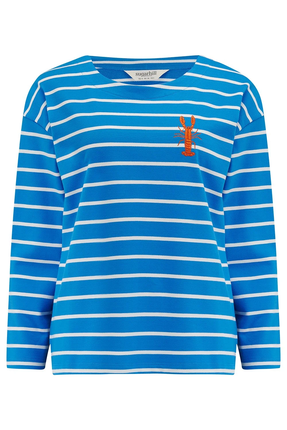 Sugarhill-Brighton-Billie-Breton-French-Blue-Stripe-Lobster-CottonWool