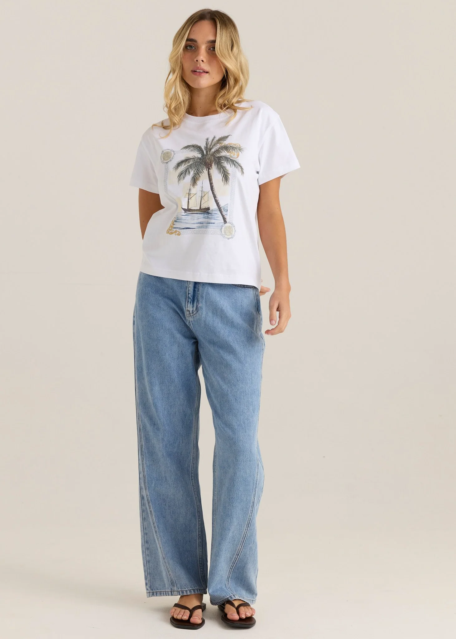 Sass-Clothing-Ray-Tee-Sea-Palm-CottonWool