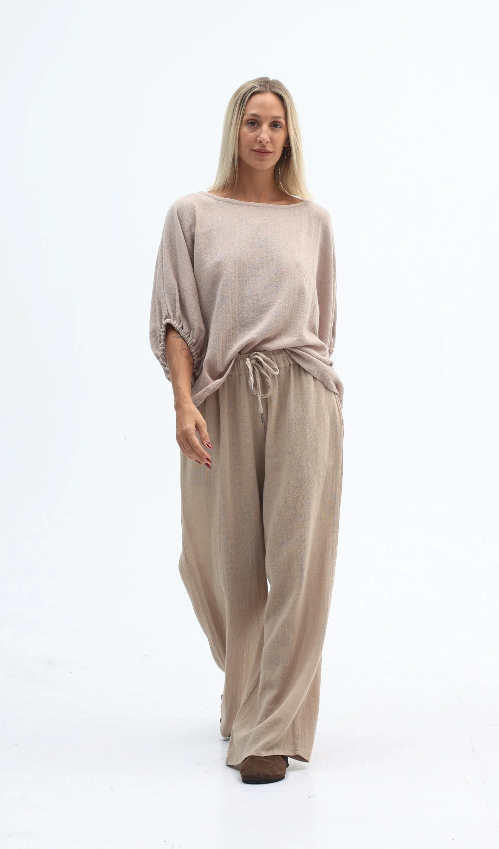 Carbon-C2196+Lucie+Ramie+slouch+top+-+Cinnamon-CottonWool