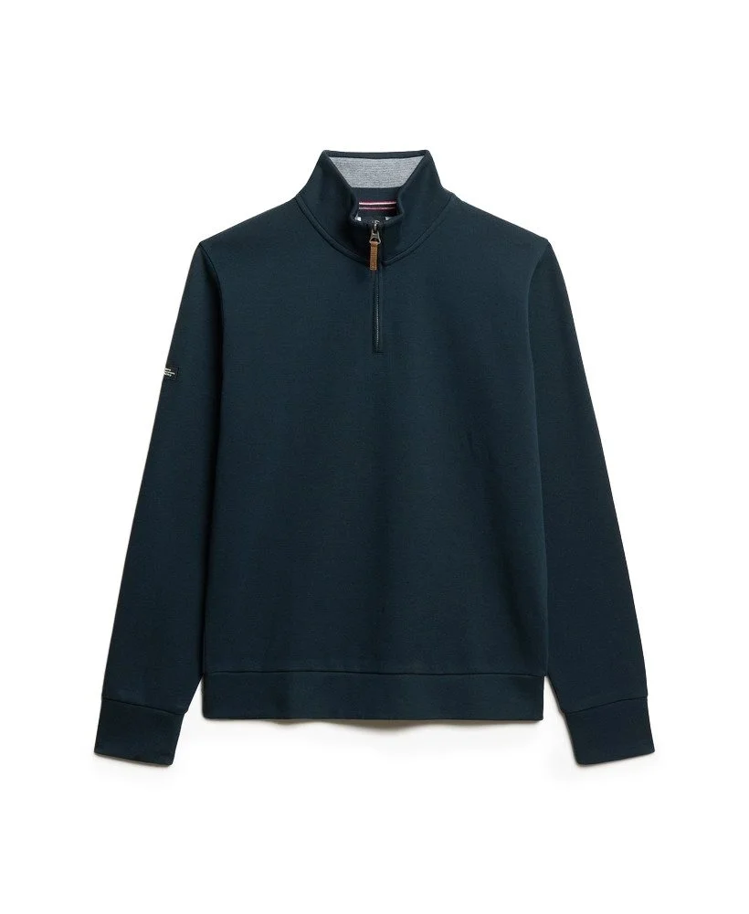 Superdry-Core-Pique-Henley-Navy-CottonWool