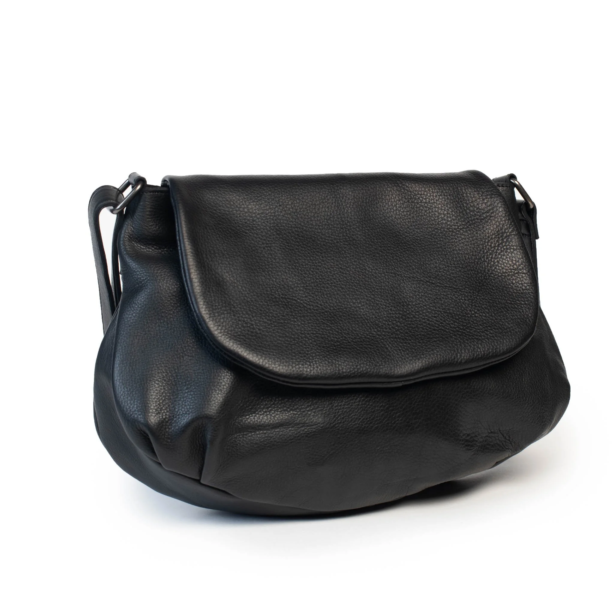 Dusky-Robin-Leather-Grace-Bag-Black-CottonWool