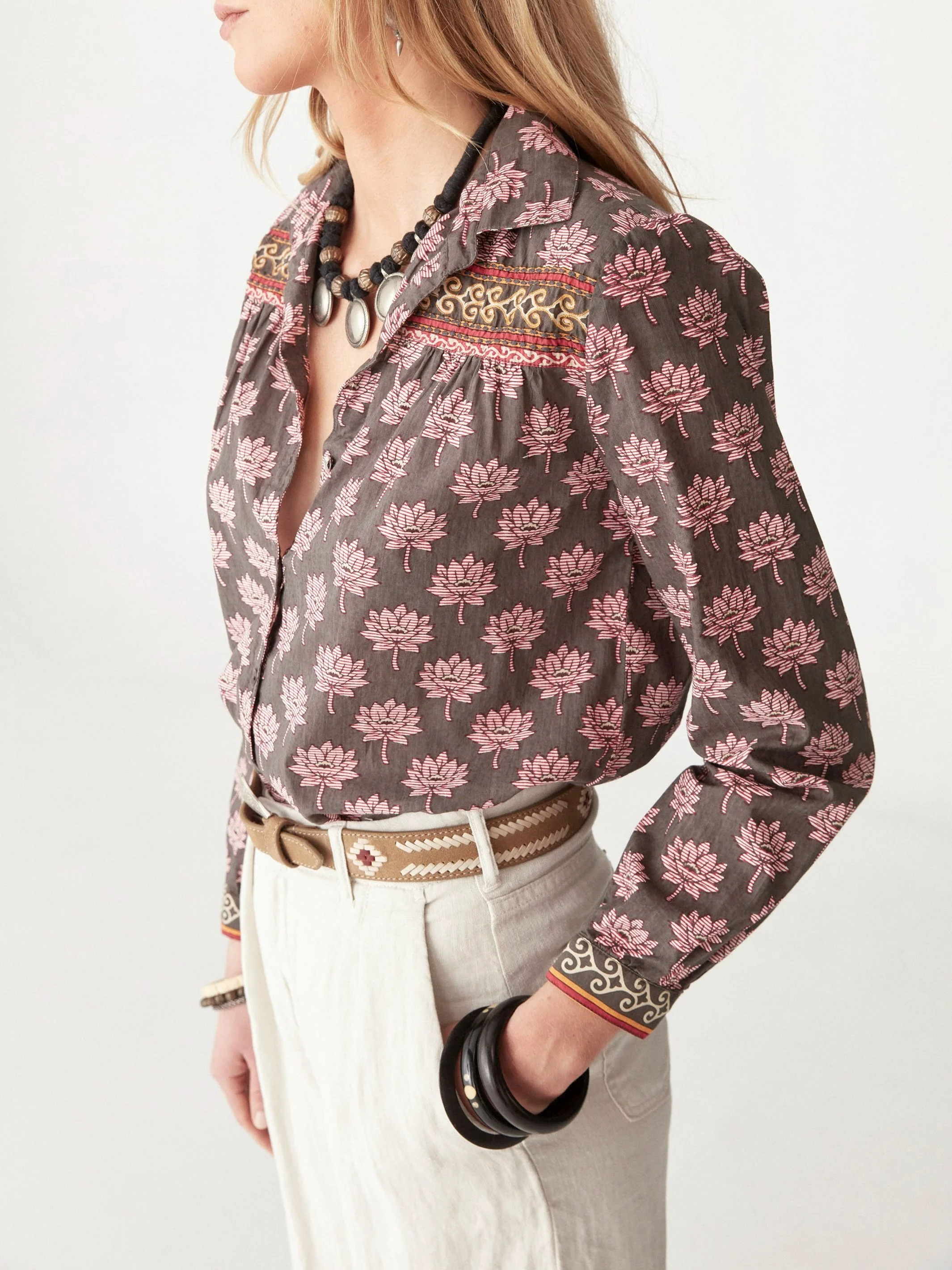 Maison-Hotel-Cohen-Blouse-Lotus-CottonWool
