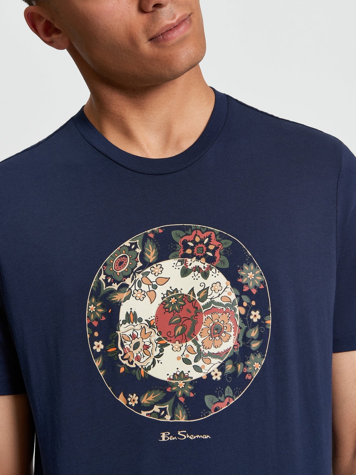 Ben-Sherman-Floral-Target-Tee-Dark-Navy-CottonWool (1).jpg