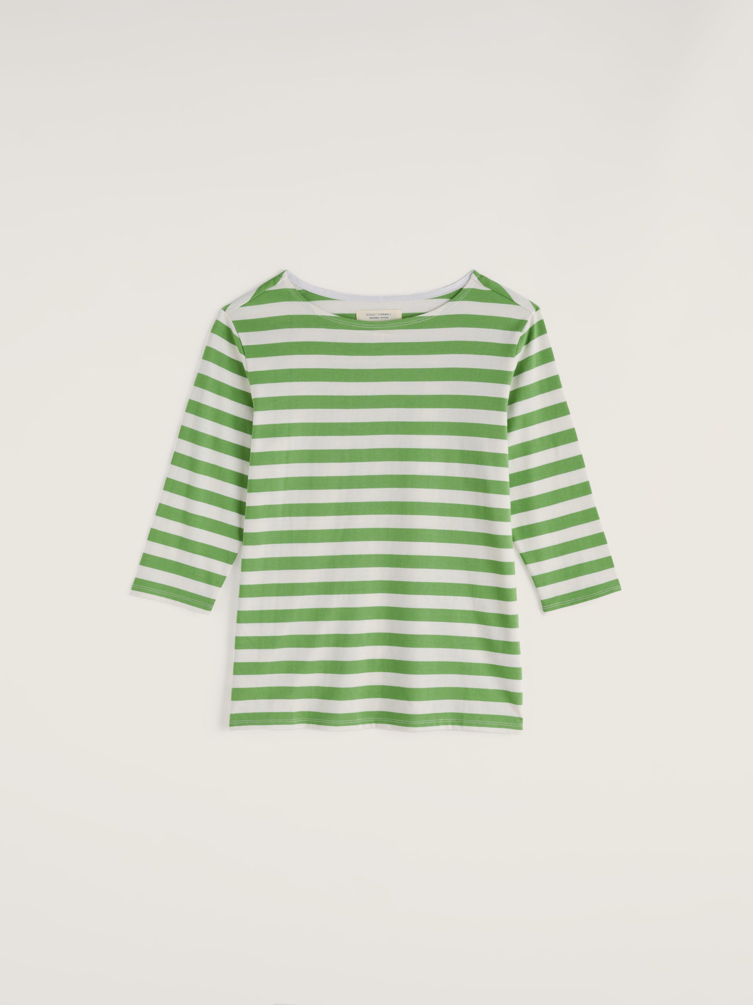 Seasalt-Sailor Top - Scallion Clover Leaf - CottonWool (1).jpg