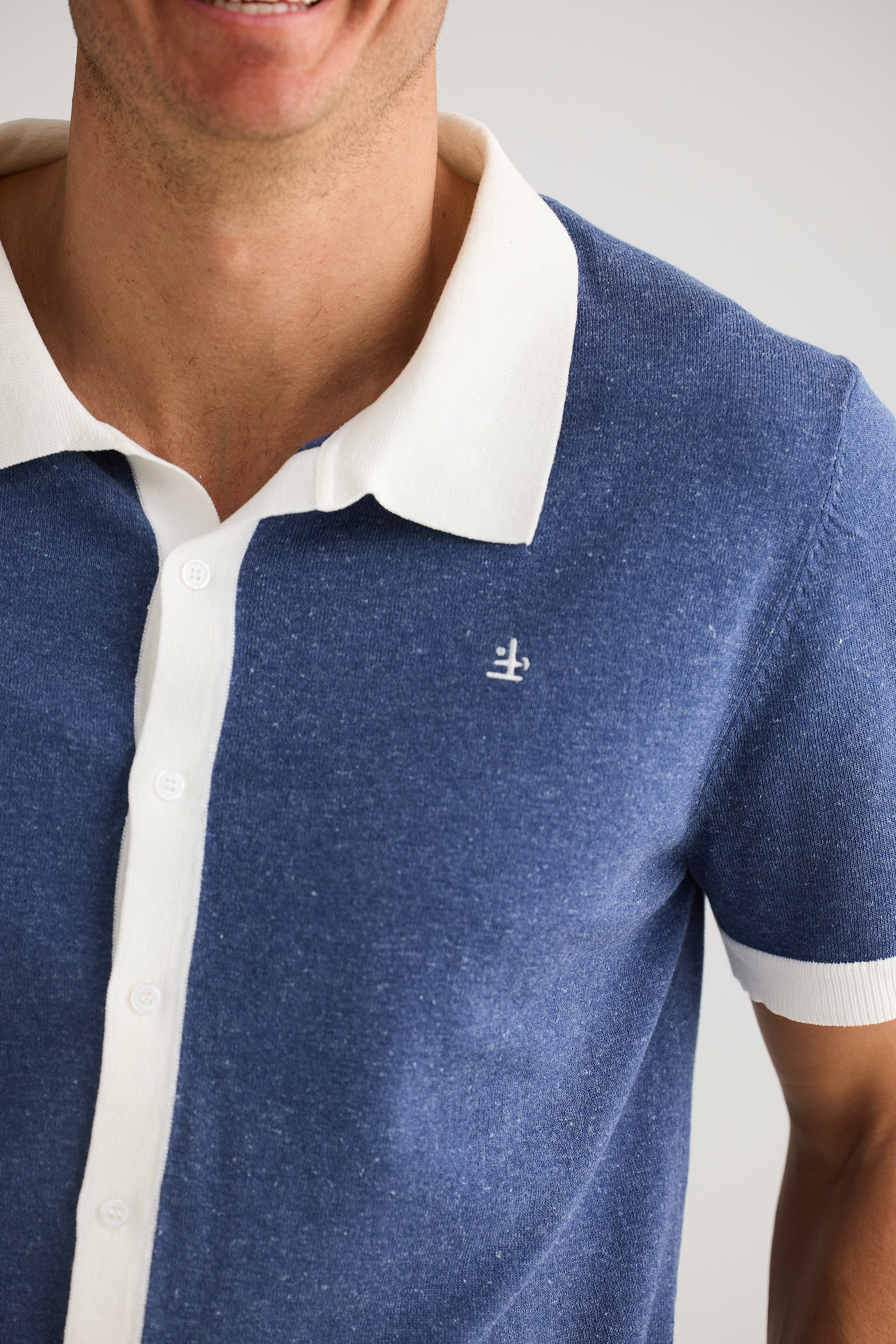 Fossick-FS25121-1_Plymouth Knit Shirt_Blue W Off White_CottonWool (5).jpg