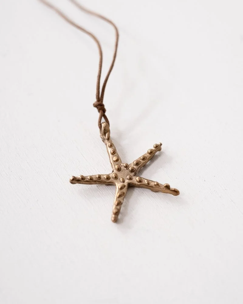 Pesci-Che-Volano-Stella di Mare M Pendant -CottonWool (2).jpg