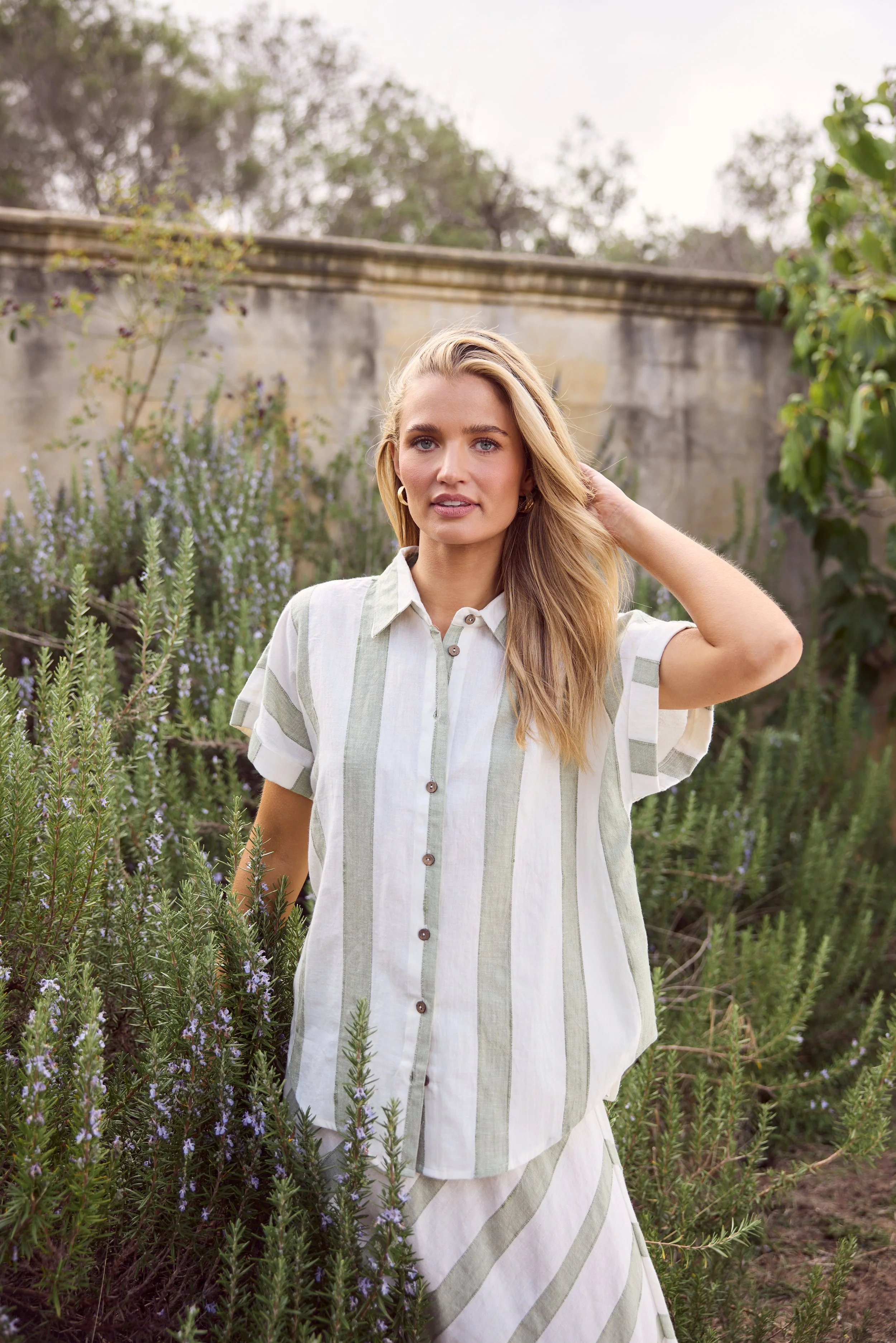 Shanty-SH26344-1_Dune Shirt_Sage Shadow Stripe_CottonWool (1).jpg