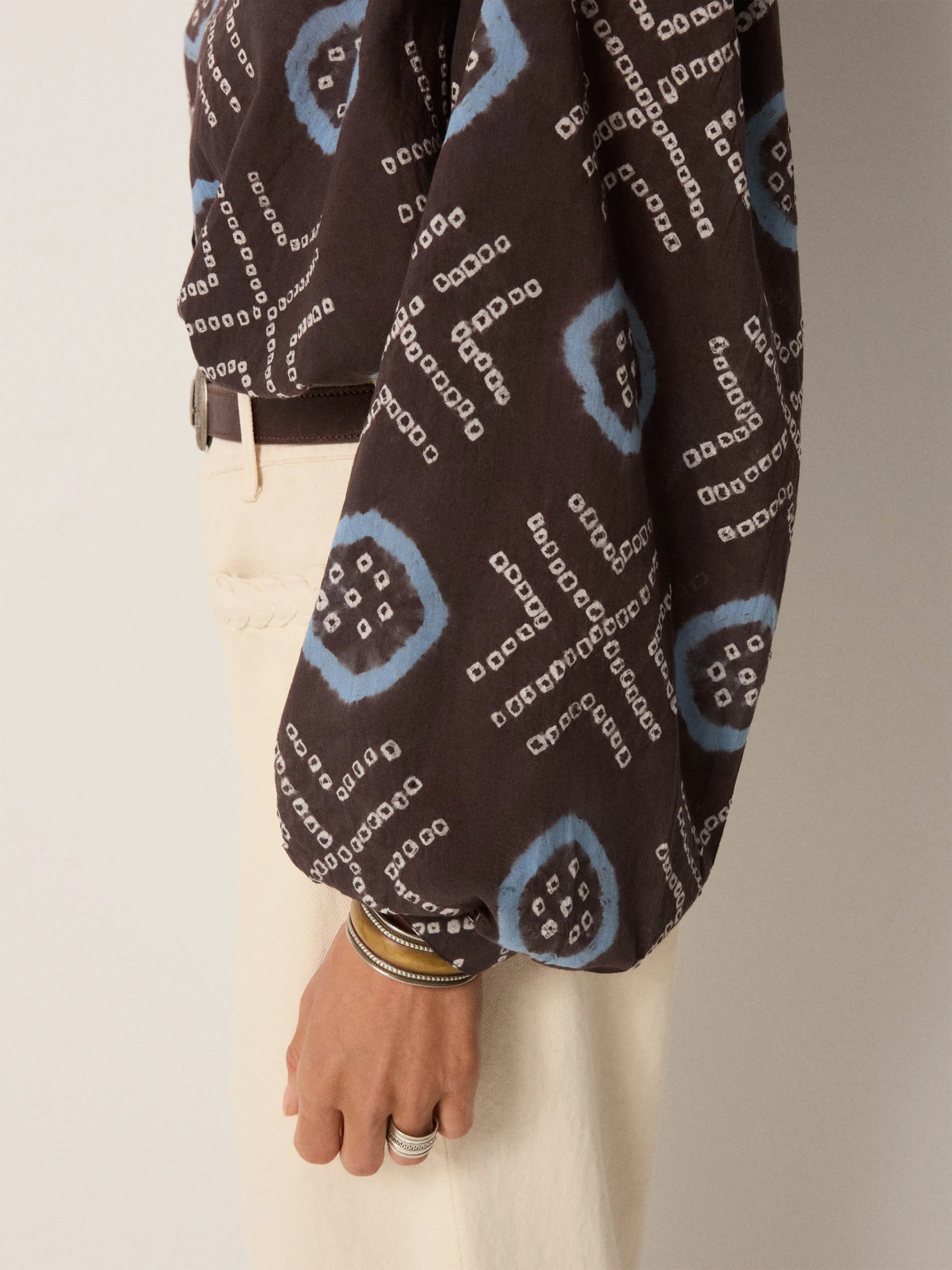 Maison-Hotel-Omara-Blouse-Stormy-Blue-CottonWool