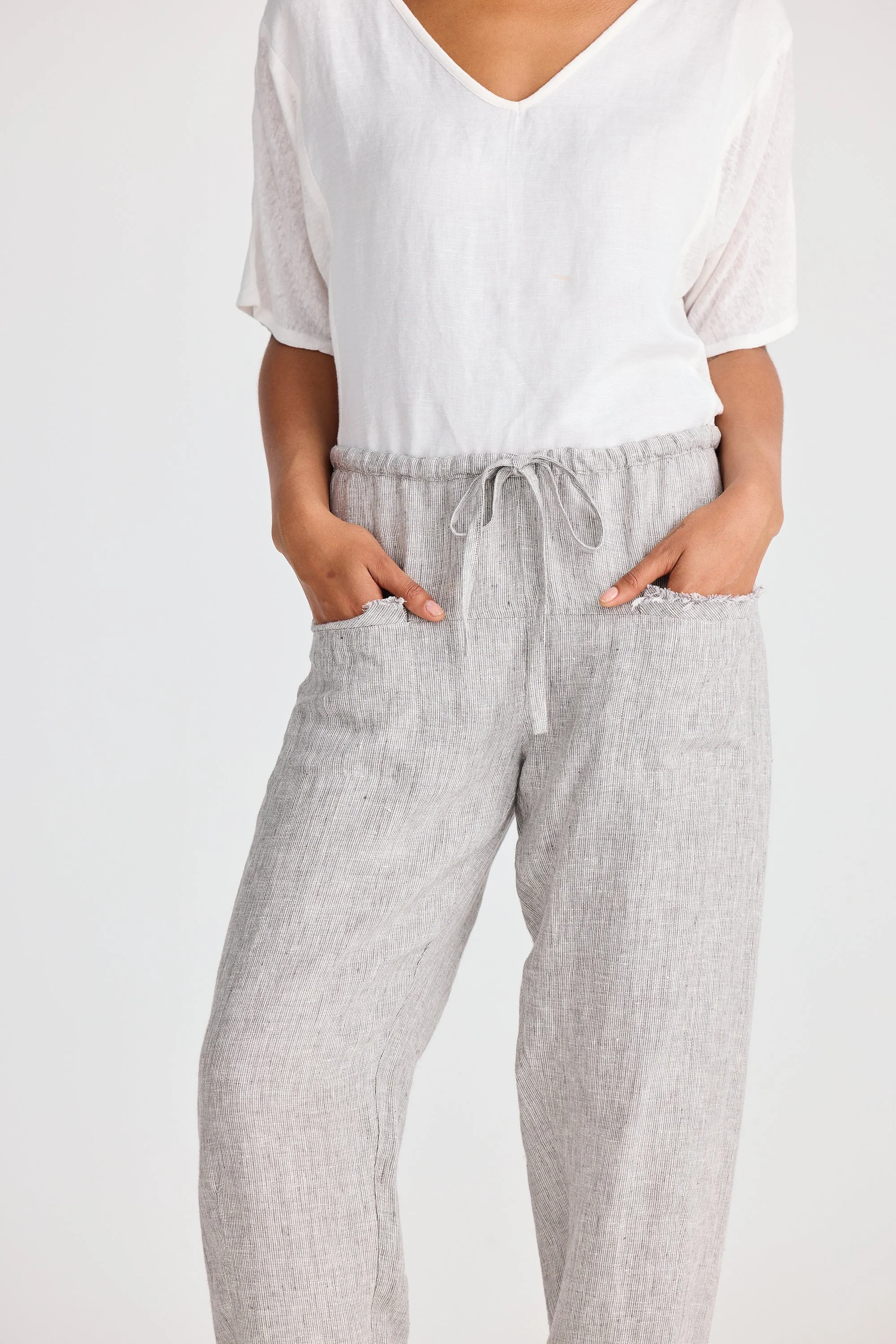 Shanty-Amazon-Pants-Charcoal-Fleck-CottonWool