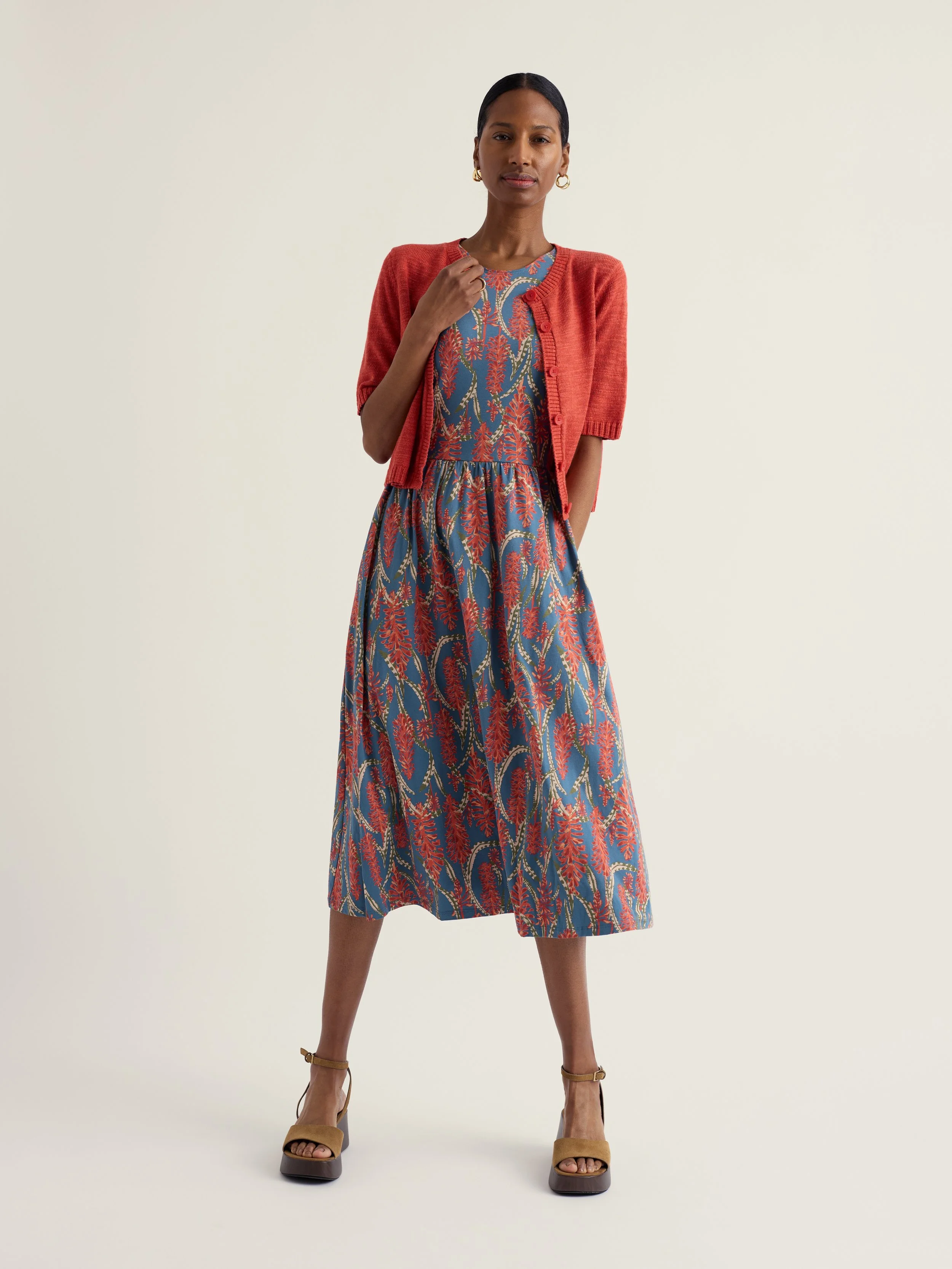 Seasalt-Porthmeor Wave Dress - Red Hot Poker Dusk - CottonWool (5).jpg