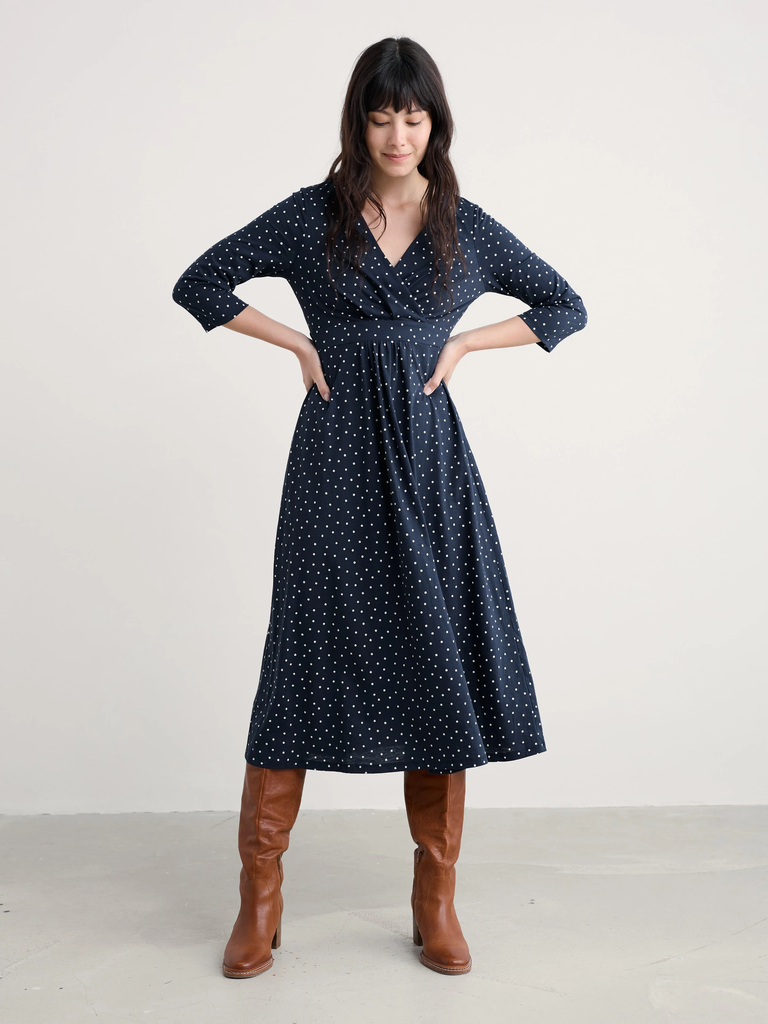 Seasalt-34 Chapelle Dress - Rustic Spot Maritime - CottonWool (4).jpg