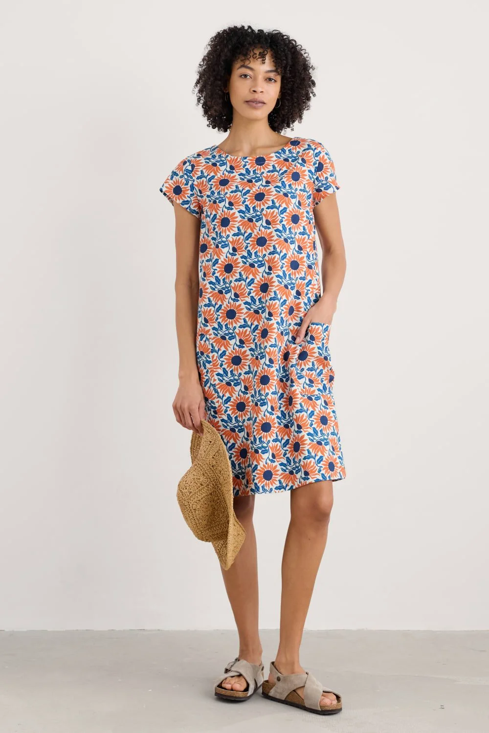 Seasalt River Cove Dress Bold Sunflower