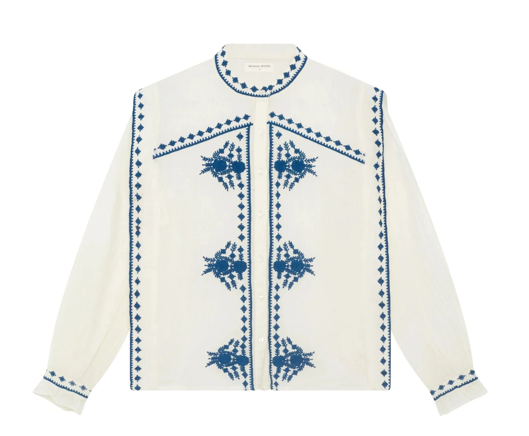 Maison-Hotel-Philippa-Blouse-Panna-Cotta-CottonWool