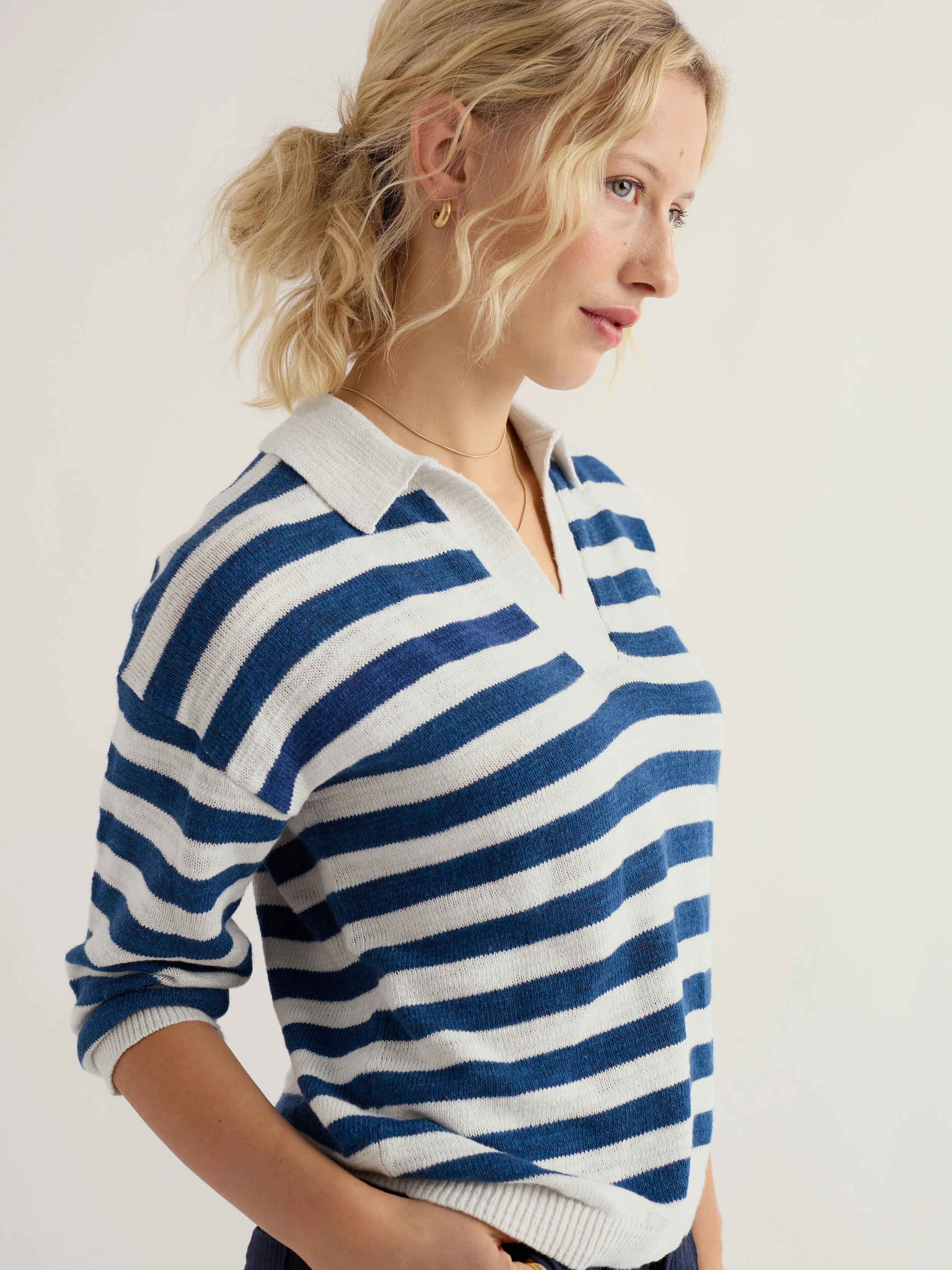 Seasalt-Gwynver Jumper - Cornish Dark Voyage Chalk - CottonWool (5).jpg