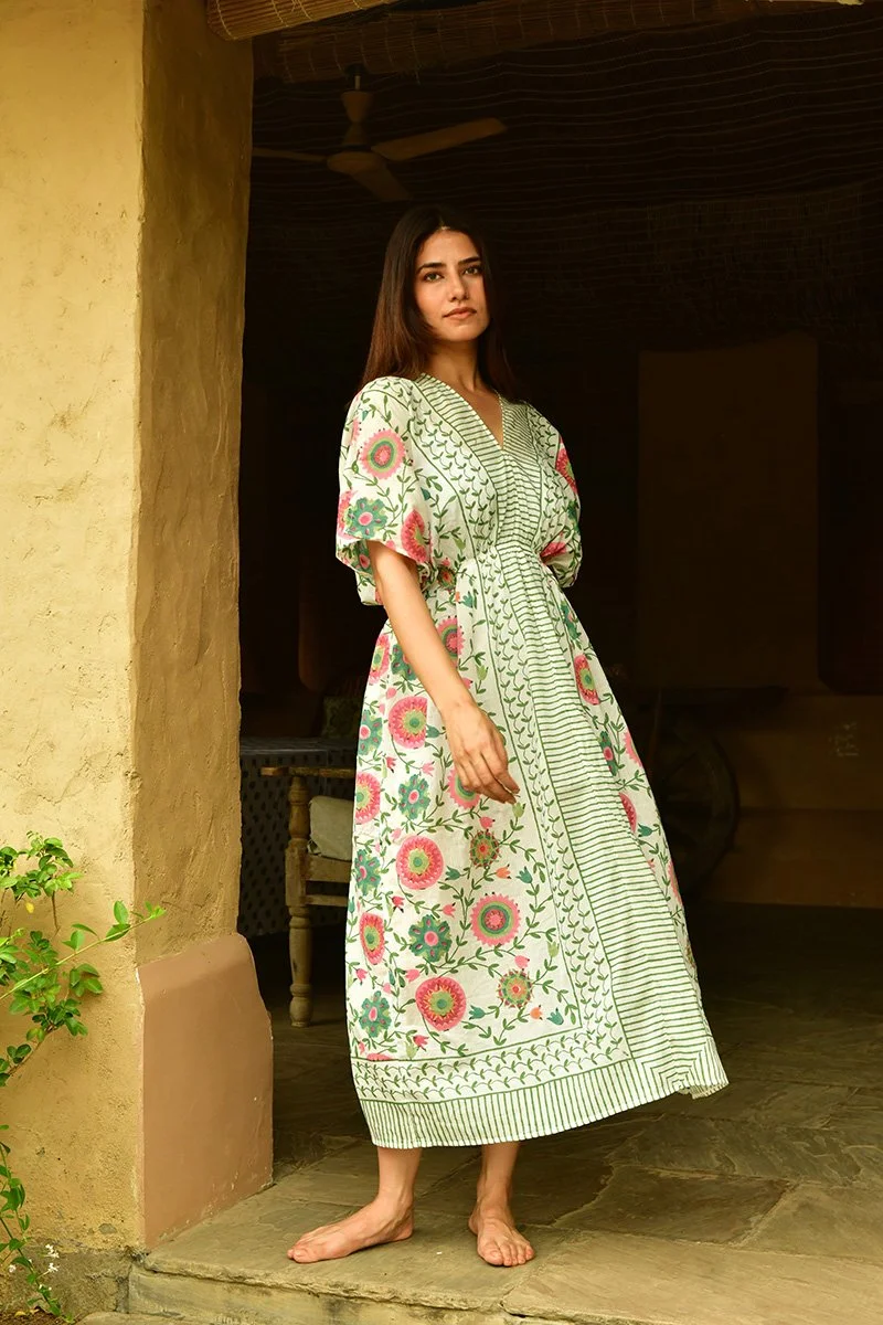 Mandalay Designs Suzani Beach Caftan