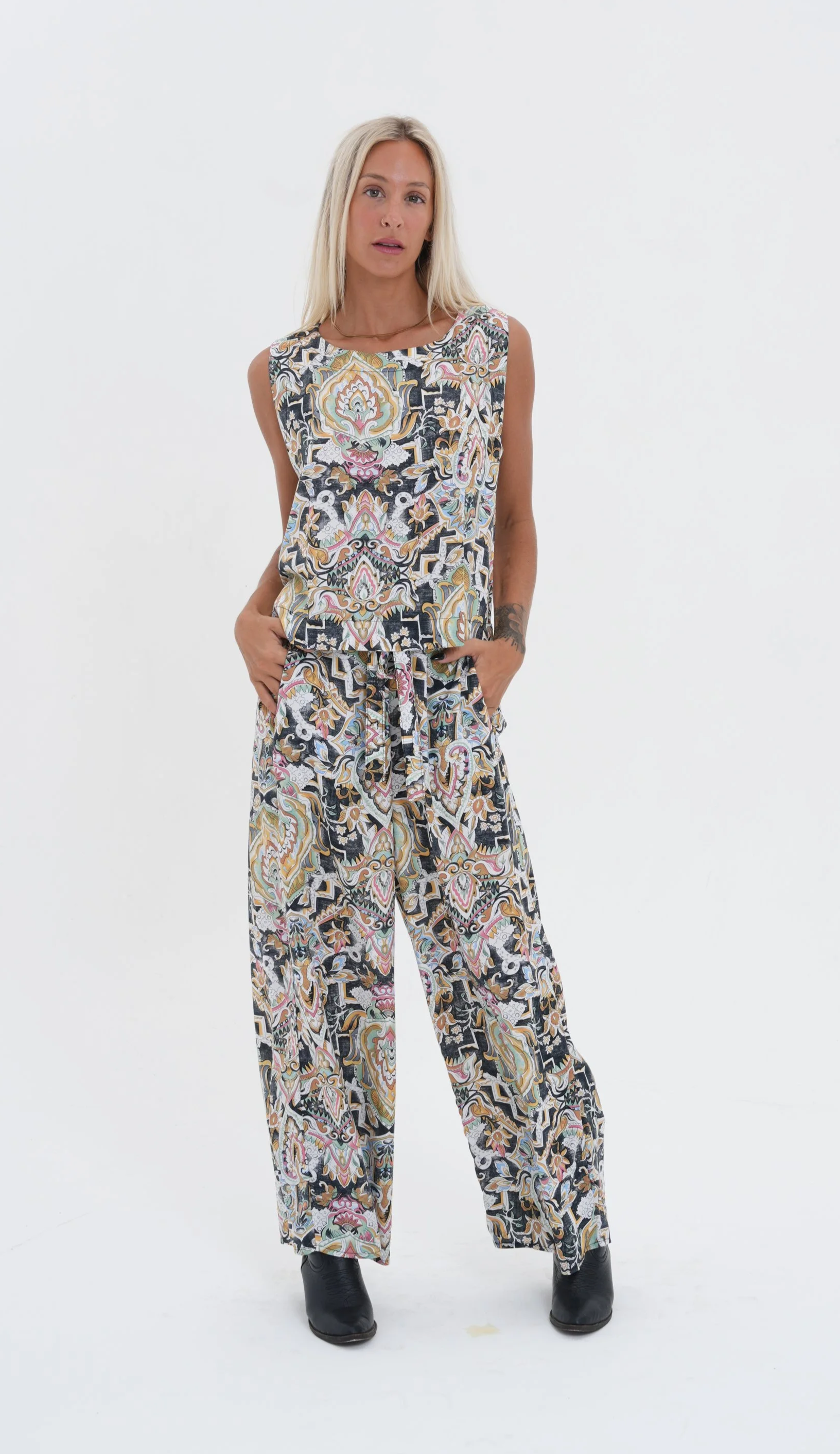 Carbon-Perla-Print-Pants-C4037-CottonWool