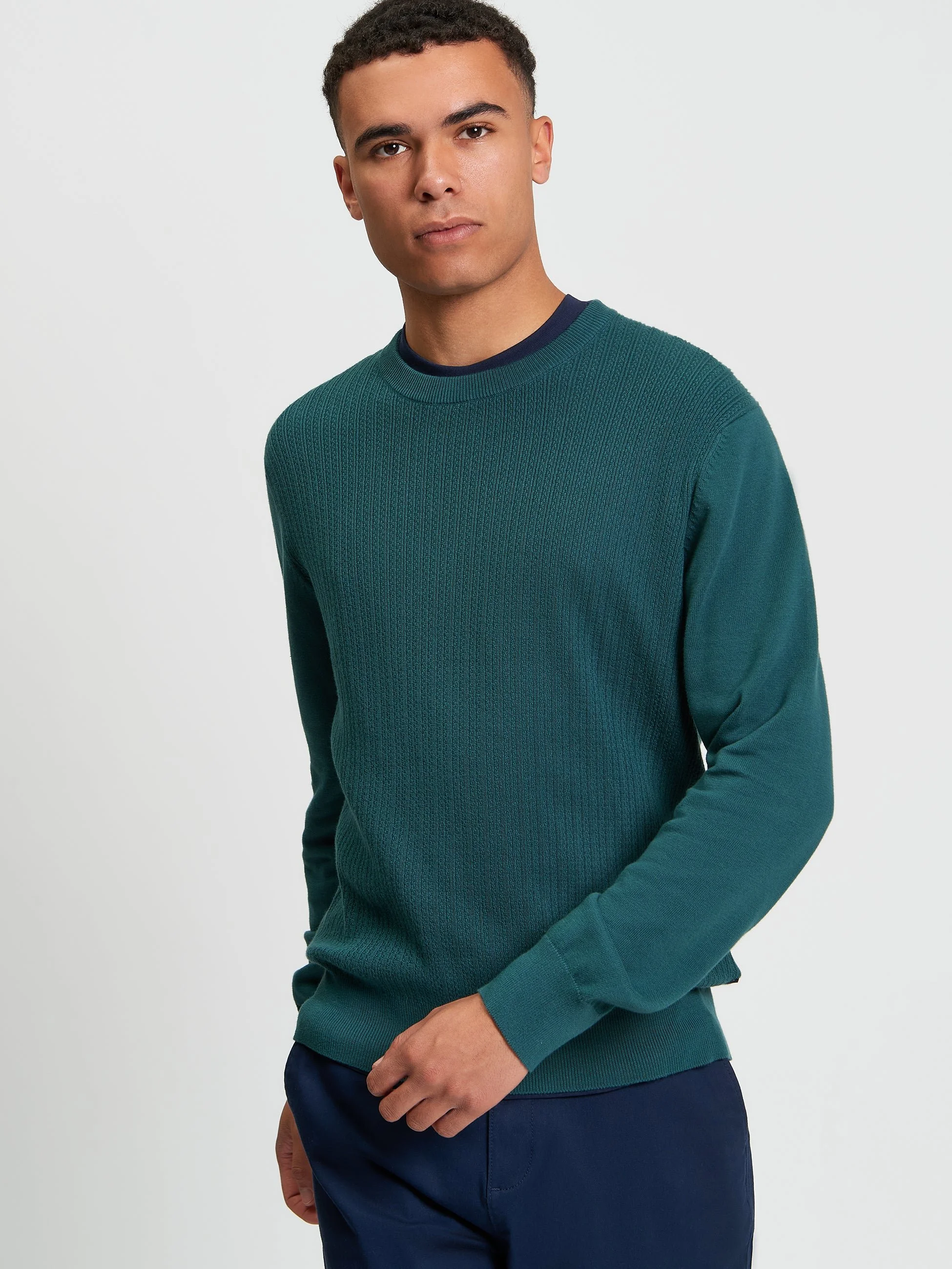 Ben-Sherman-Textured-Front-Crew-Knit-Teal-CottonWool (4).jpg