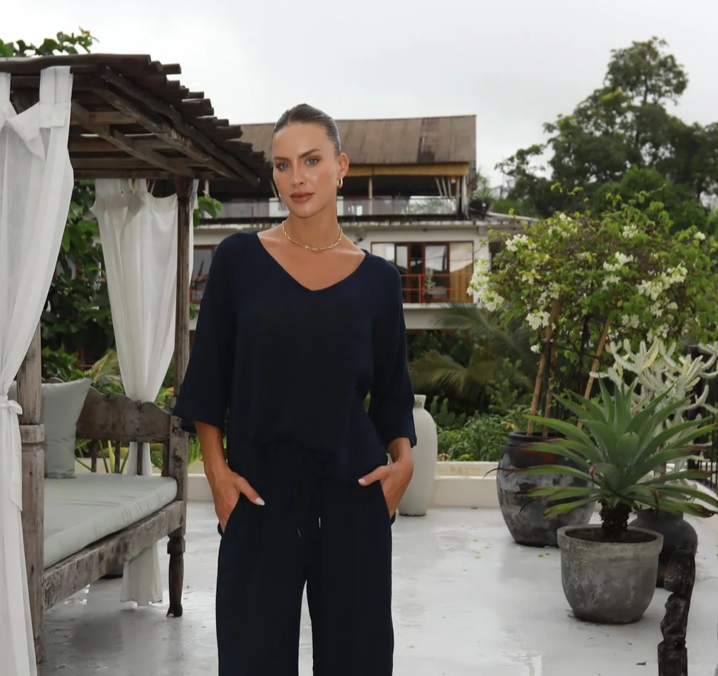 Carbon the Label Koa 3/4 Sleeve Top - Assorted Colours