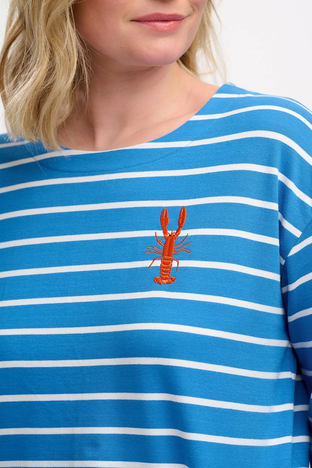 Sugarhill-Brighton-Billie-Breton-French-Blue-Stripe-Lobster-CottonWool
