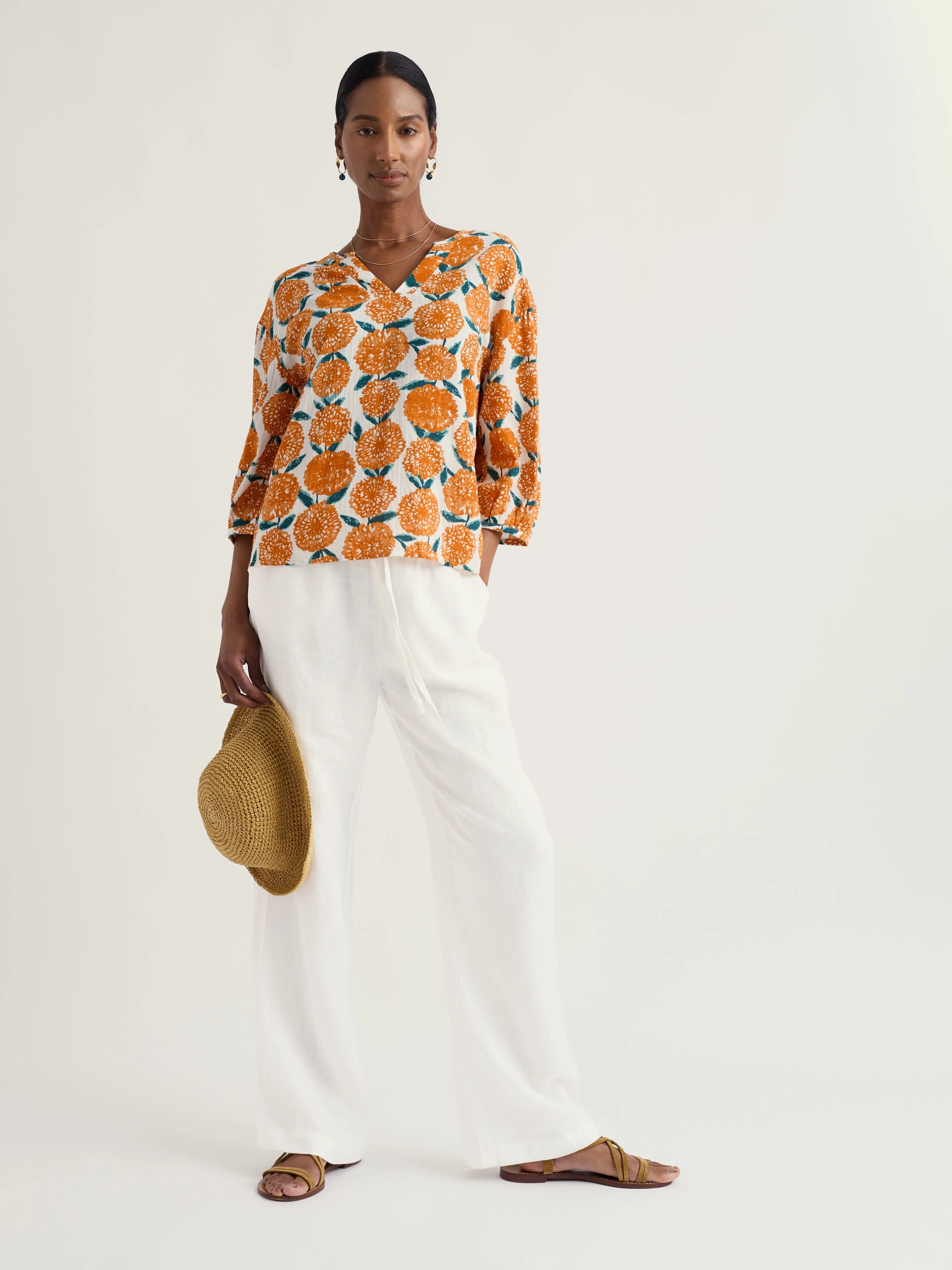 Seasalt-Streamlet Top - Painted Marigold Chalk - CottonWool (4).jpg