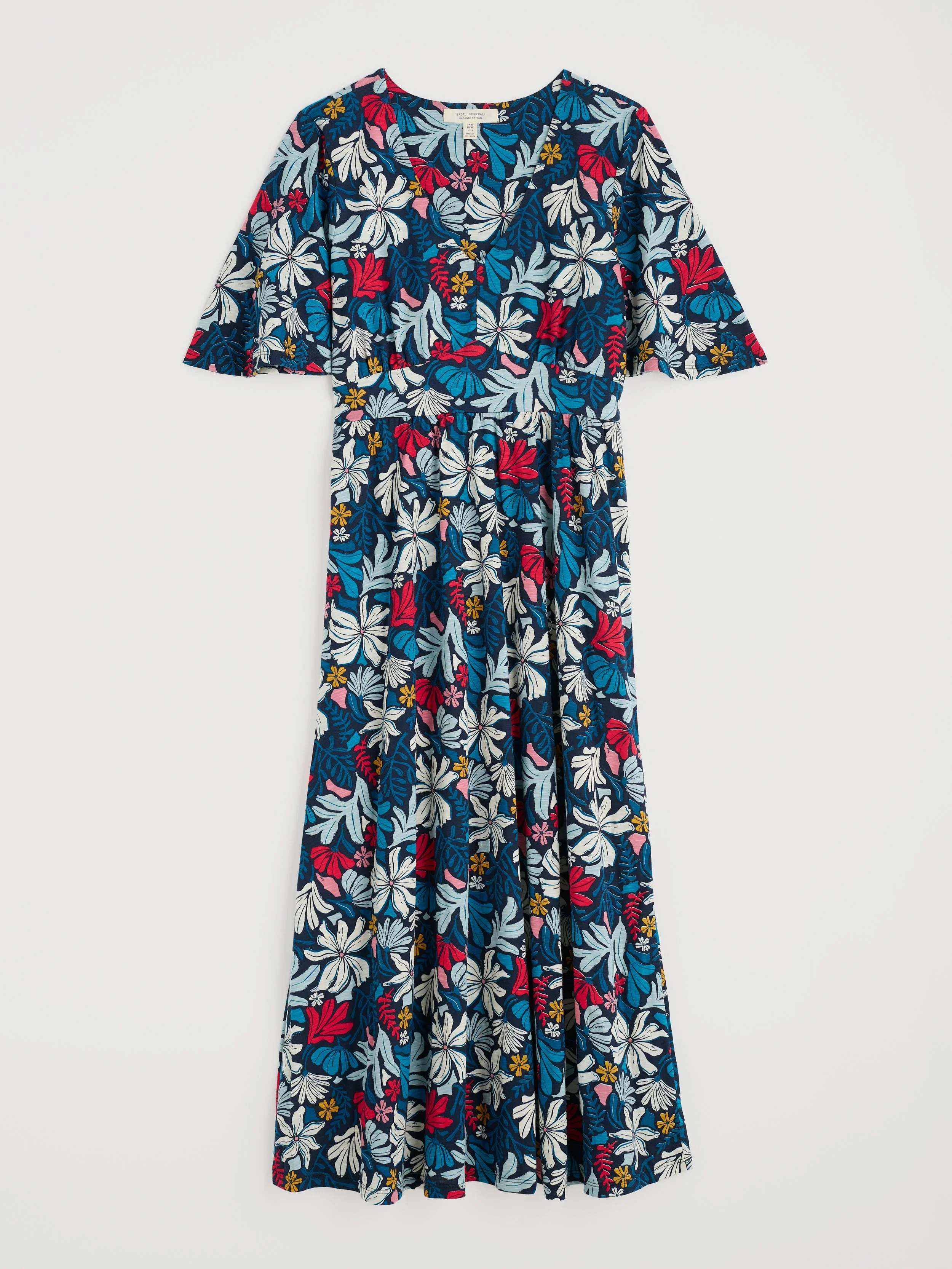 Seasalt-Chateaux-Maxi-Dress-Seaweed-Flower-CottonWool