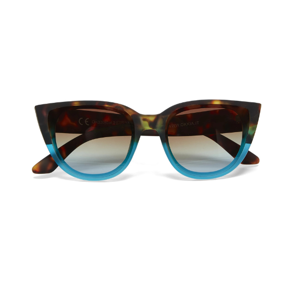 Okkia Eyewear Silvia Sunglasses Havanna Blue
