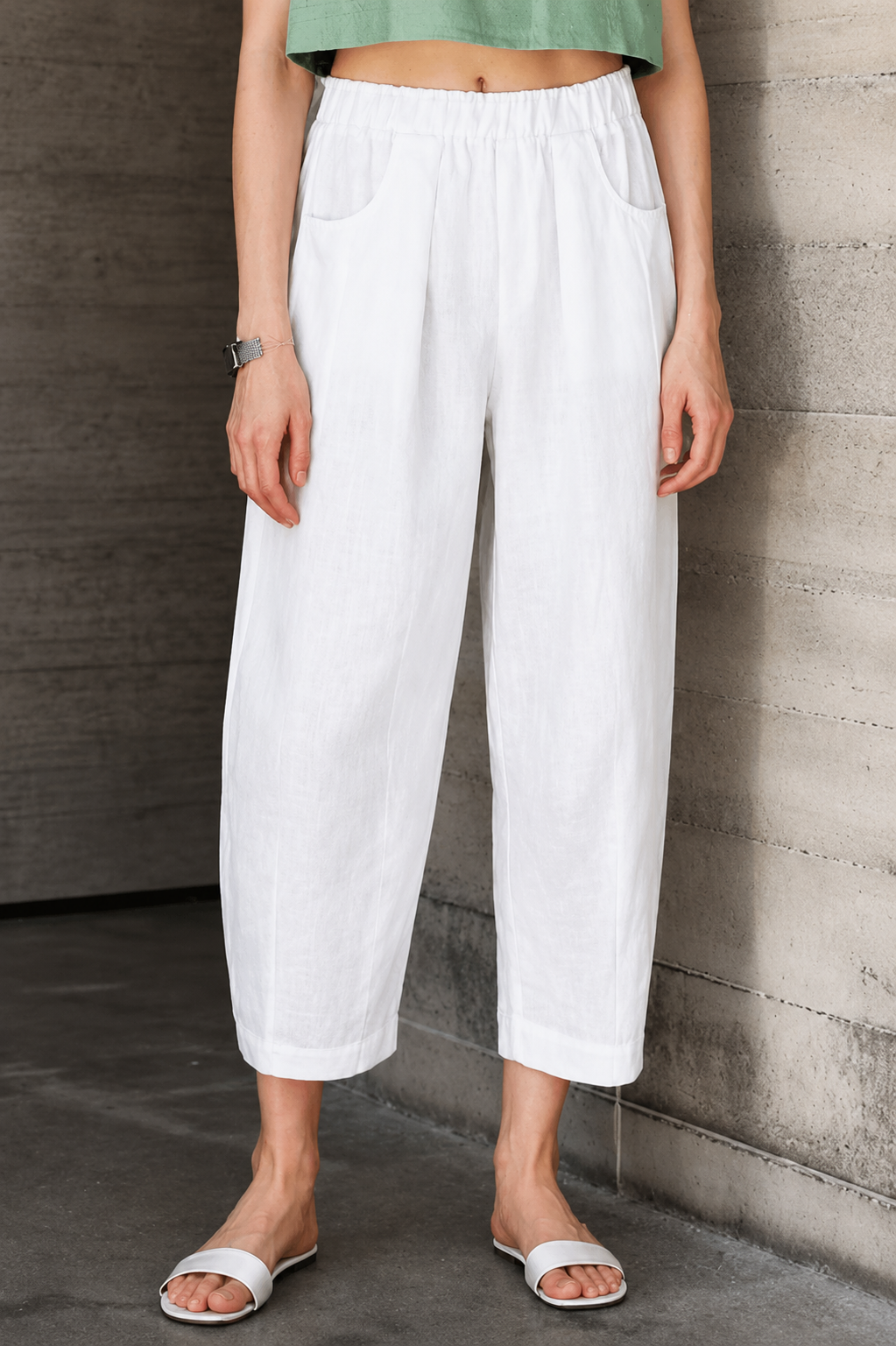 EIGHT-SEPTEMBER-SIRENA-PANTS-WHITE-COTTONWOOL