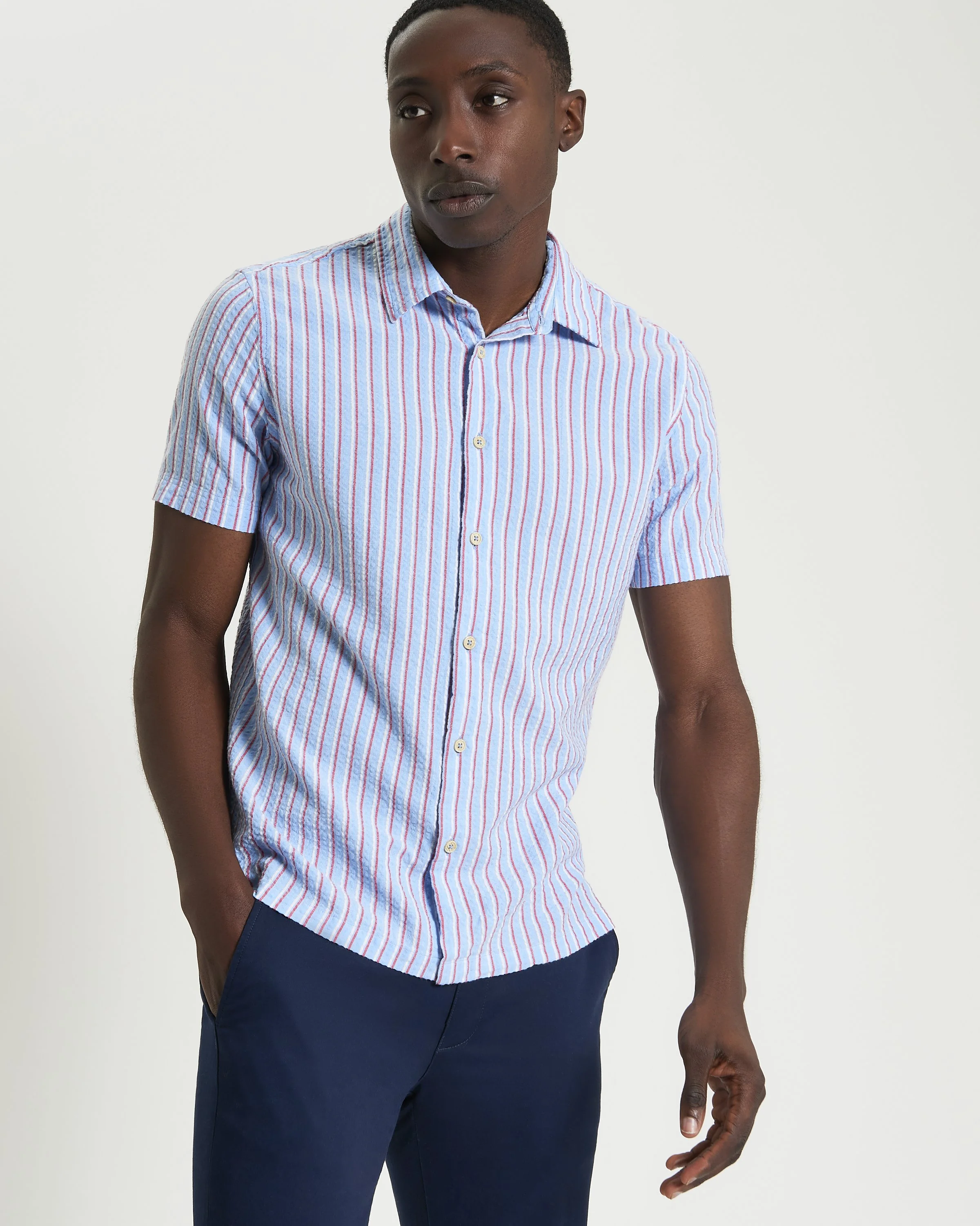 Ben-Sherman-Seersucker-Stripe-Shirt-Pale-Blue-CottonWool