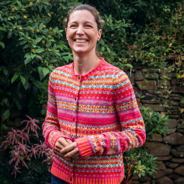 Eribe Kinross Cardigan Foxglove