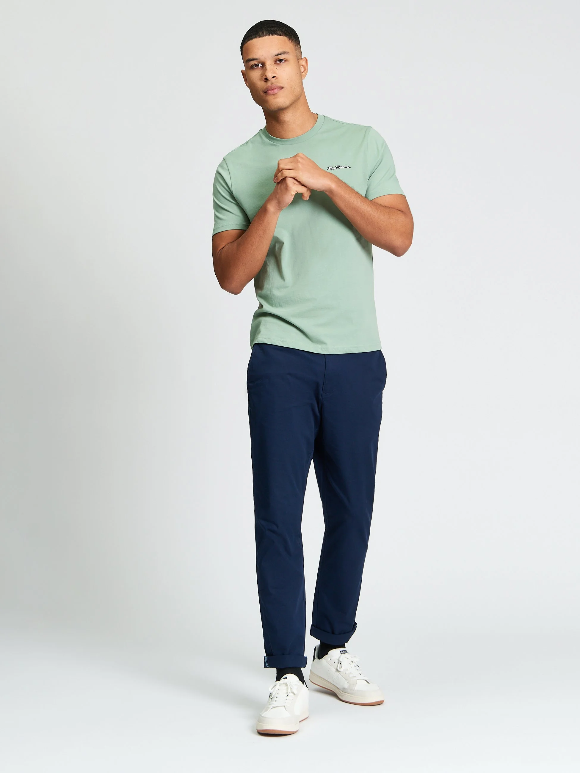 Ben-Sherman-Signature-Tee-Sage-1014664_630_CottonWool (2).jpg