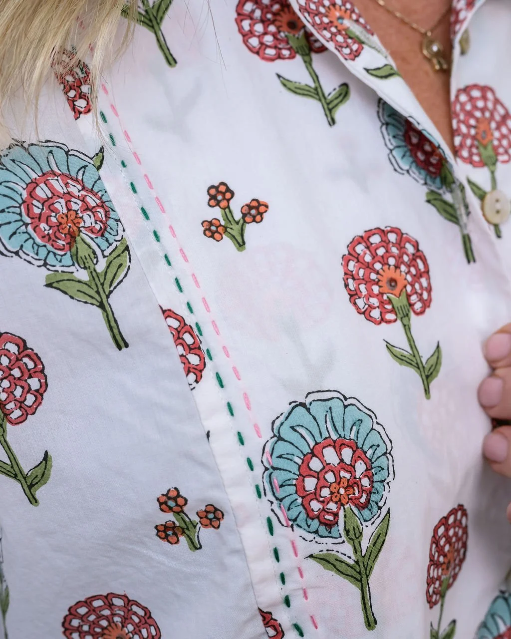 Mandalay-Designs-Happy-Poppy-Shirtdress-SS26-162-WHITE-CottonWool