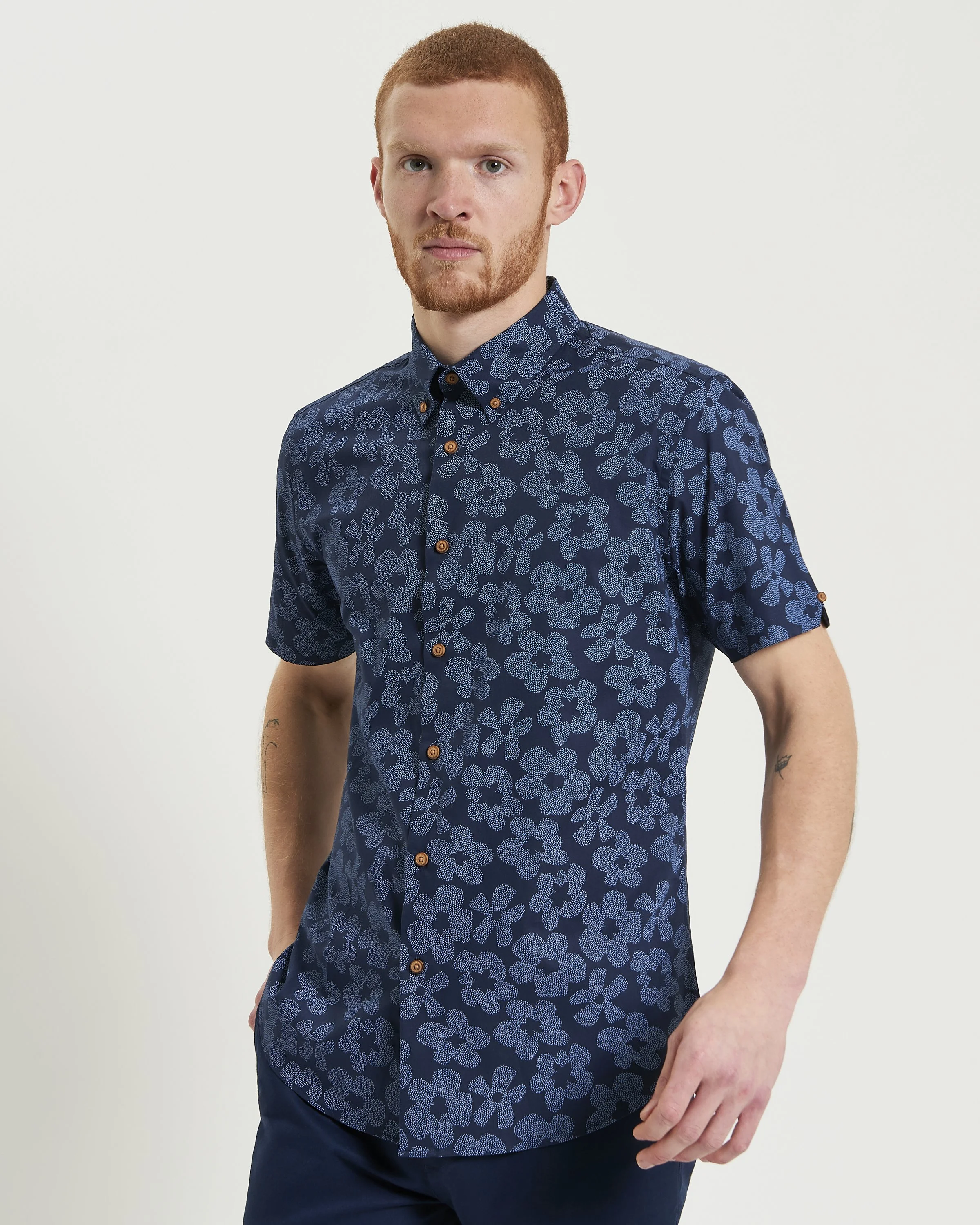 Ben-Sherman-Stipple-Floral-Shirt-CottonWool-1012432-025_4 (3).jpg