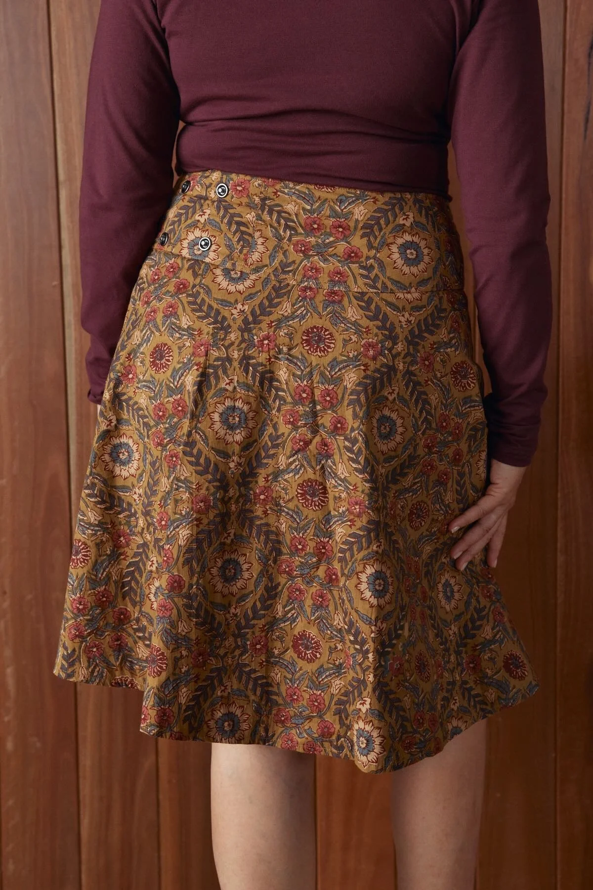Mahashe-Jaya-Skirt- Spice & Red Check-CottonWool.jpeg