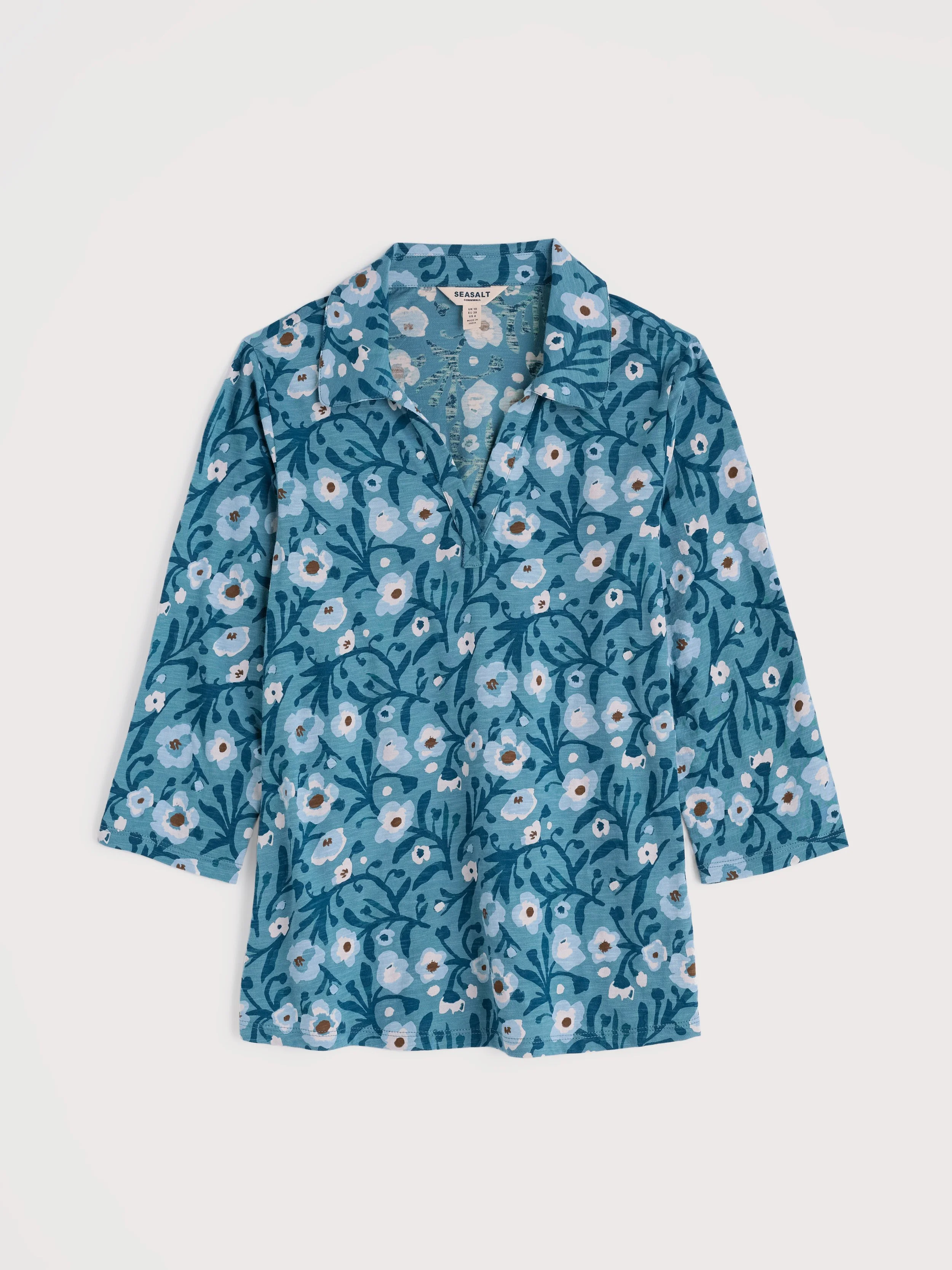 Seasalt-Wavecrest Shirt - Blotted Anemone Minnow - CottonWool (2).jpg