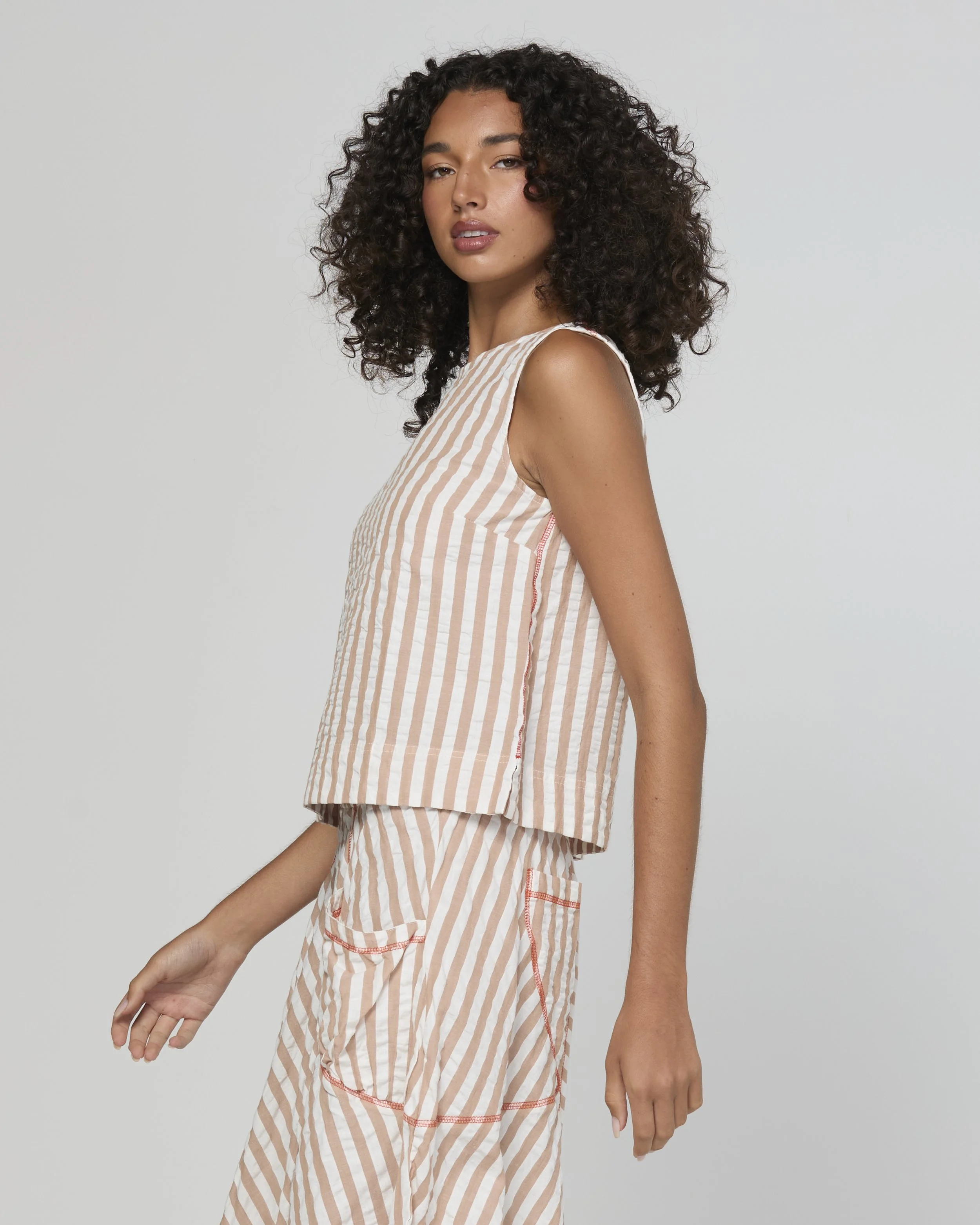 BOOM-SHANKAR-S26-Hara-Top-Sandy-Stripe-CottonWool