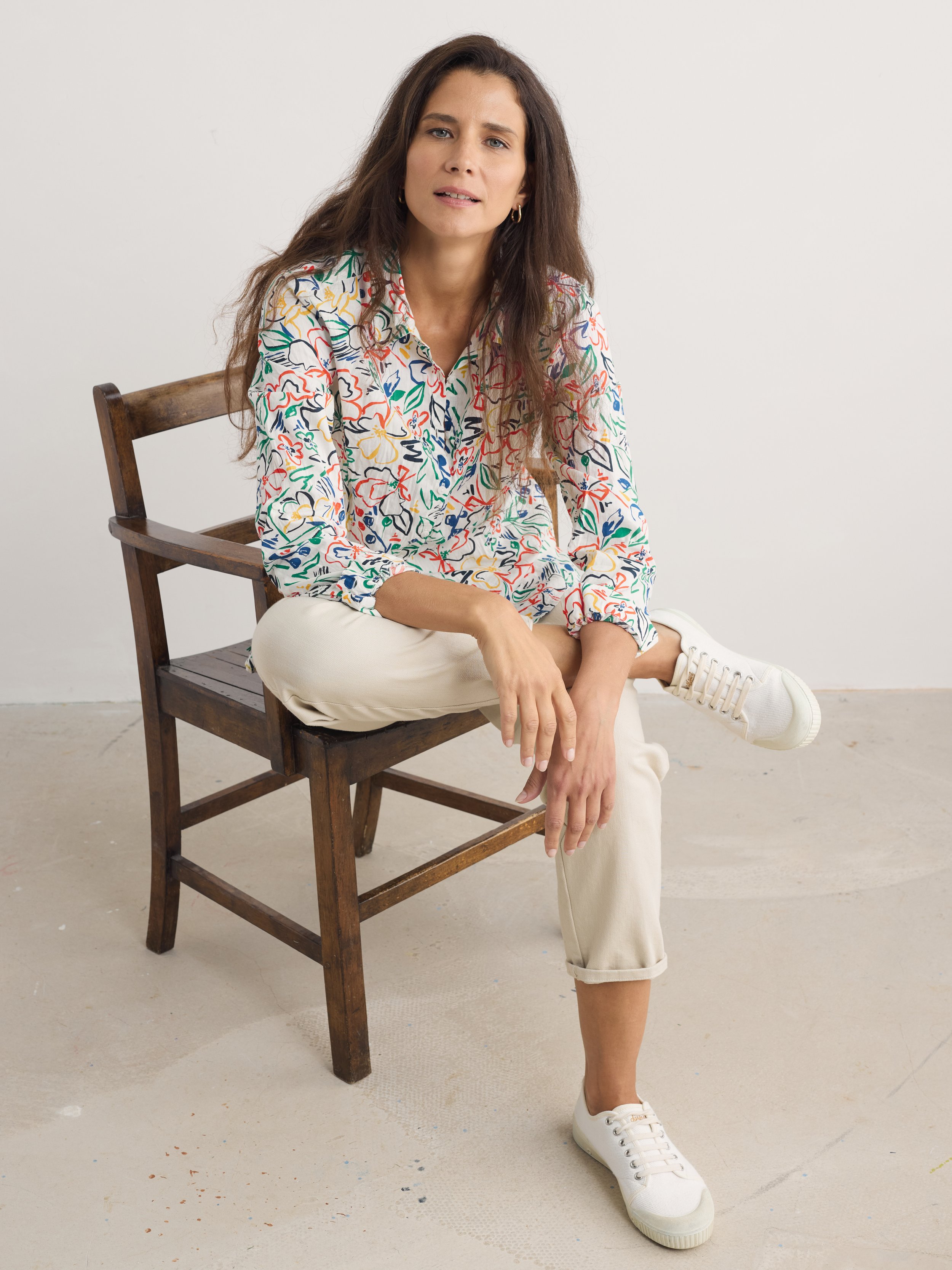 Seasalt-Cornwall-Larissa-Shirt-Painters-Garden-Chalk-CottonWool