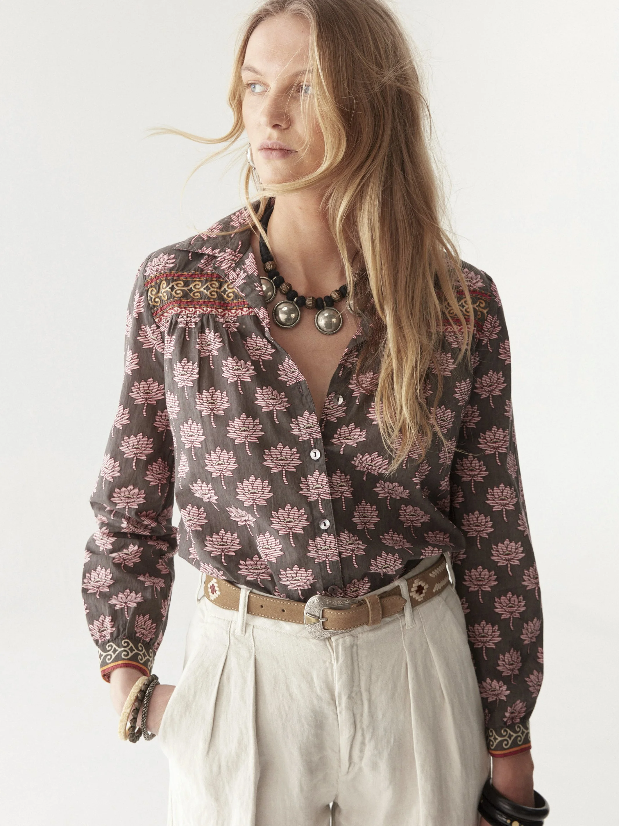 Maison-Hotel-Cohen-Blouse-Lotus-CottonWool