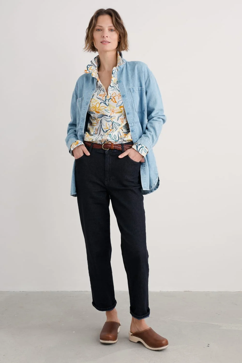 Seasalt-Larissa Shirt - Painted Daffodil Chalk - CottonWool (5).jpg