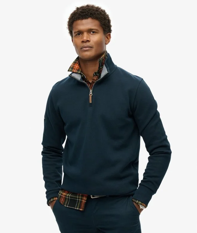 Superdry-Core-Pique-Henley-Navy-CottonWool