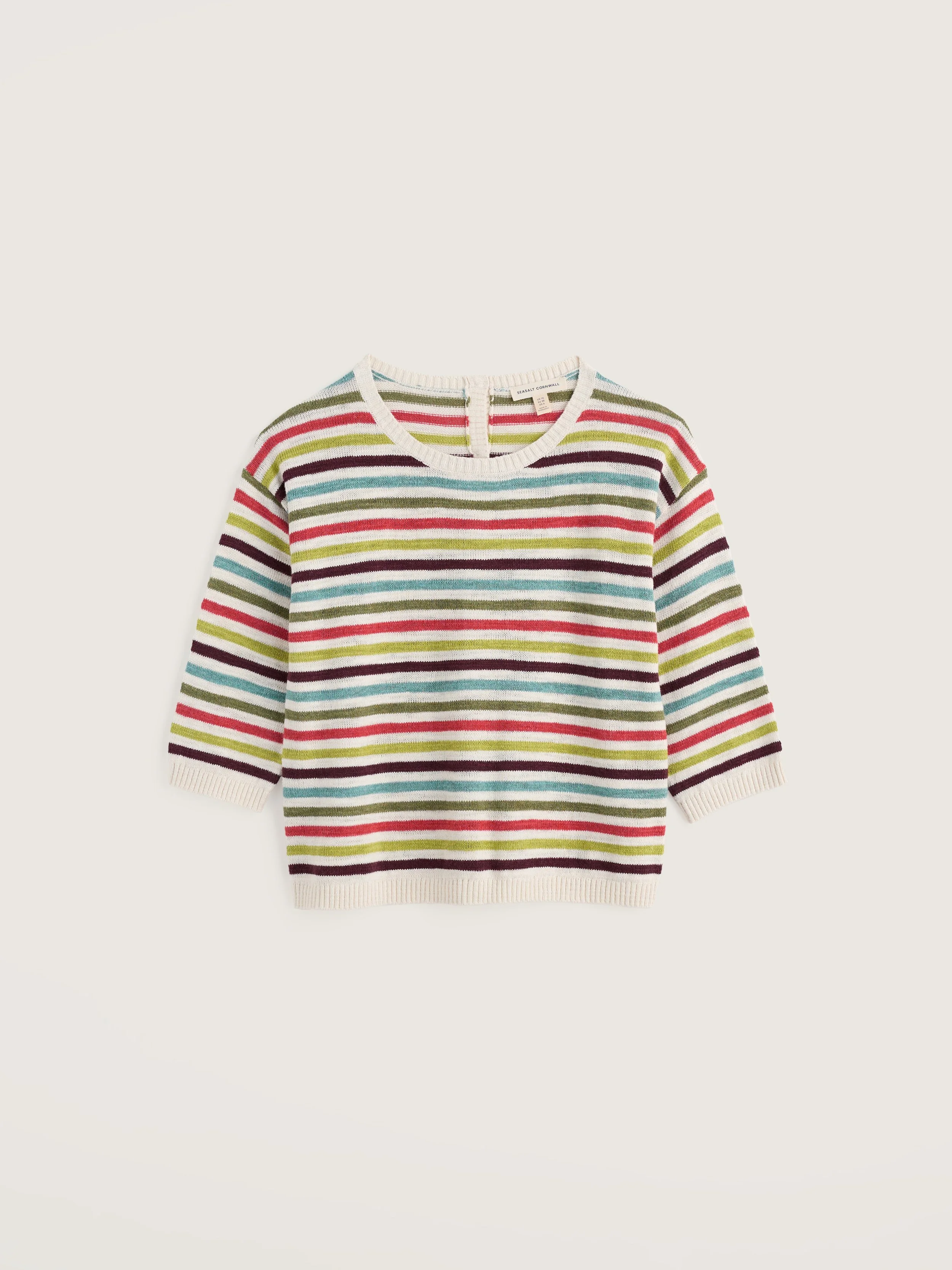 Seasalt-Knavock Jumper - Mini Cornish Carnelian Multi - CottonWool (1).jpg