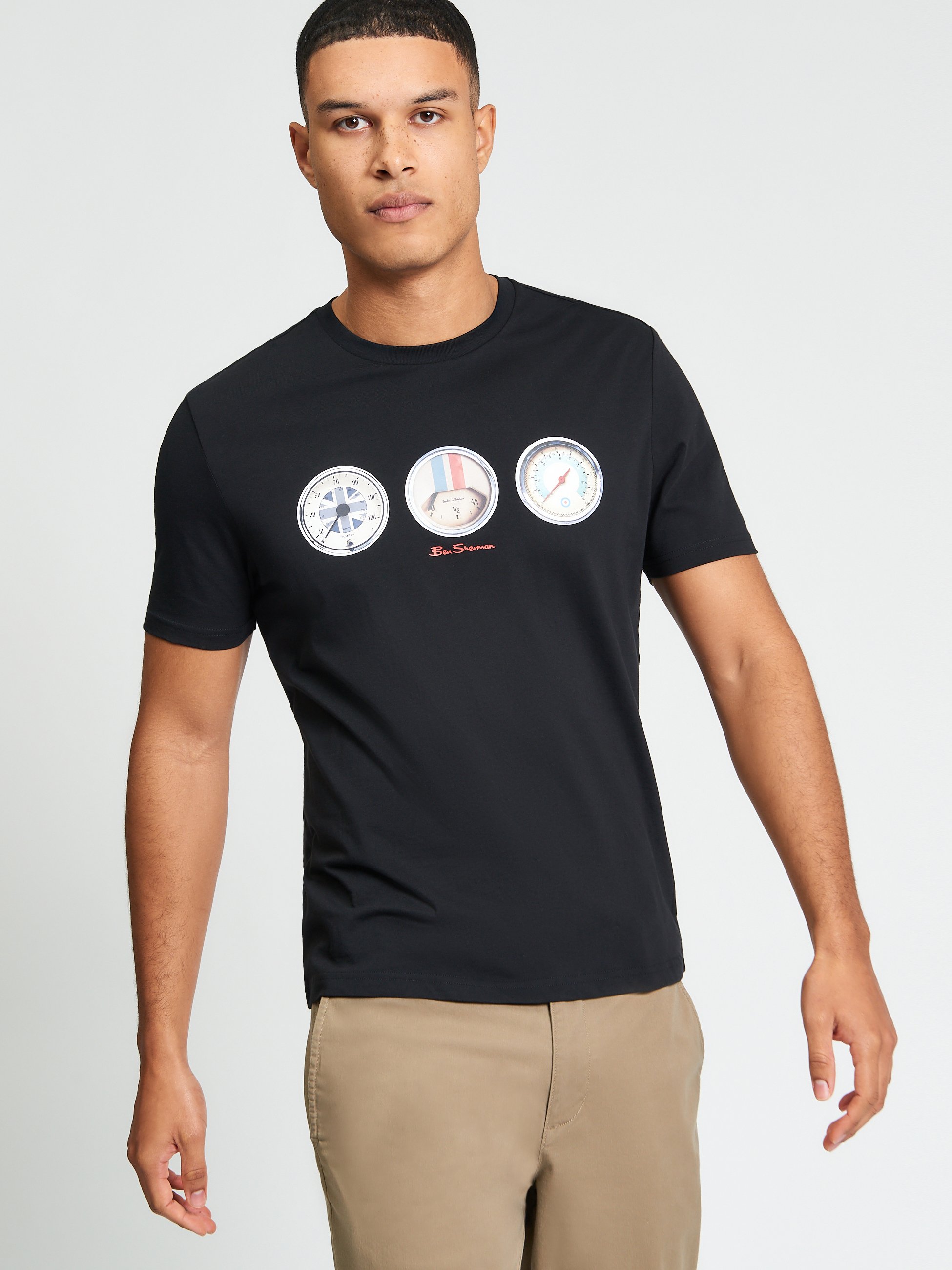 Ben Sherman Speed Tee Black