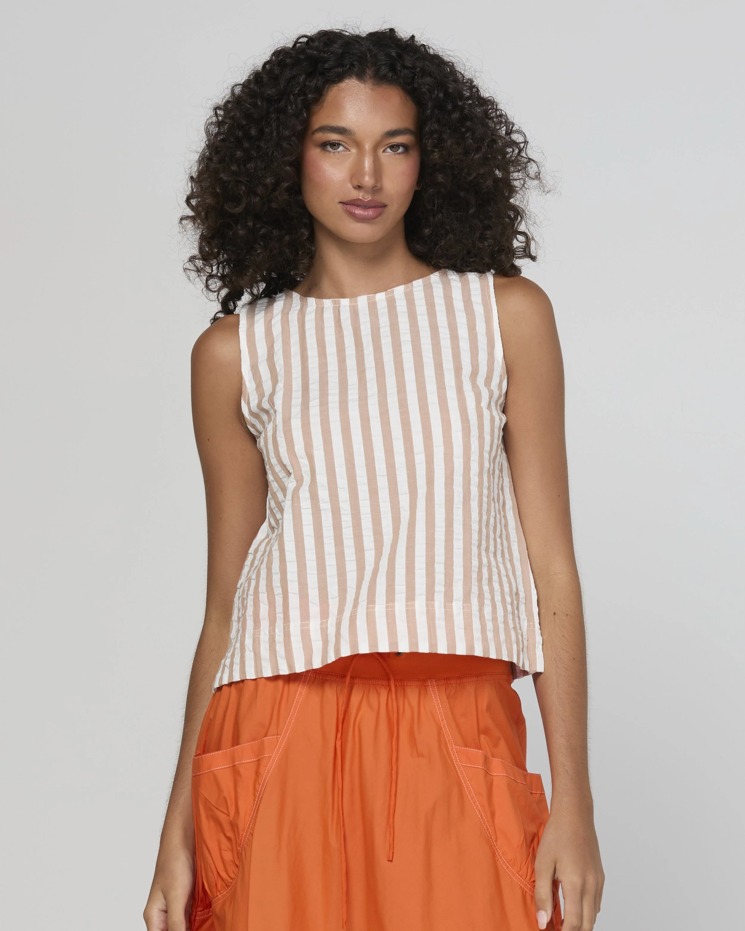BOOM-SHANKAR-S26-Hara-Top-Sandy-Stripe-CottonWool