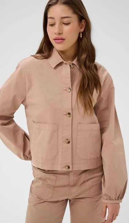 Cream Clothing Berta Twill Jacket Amphora