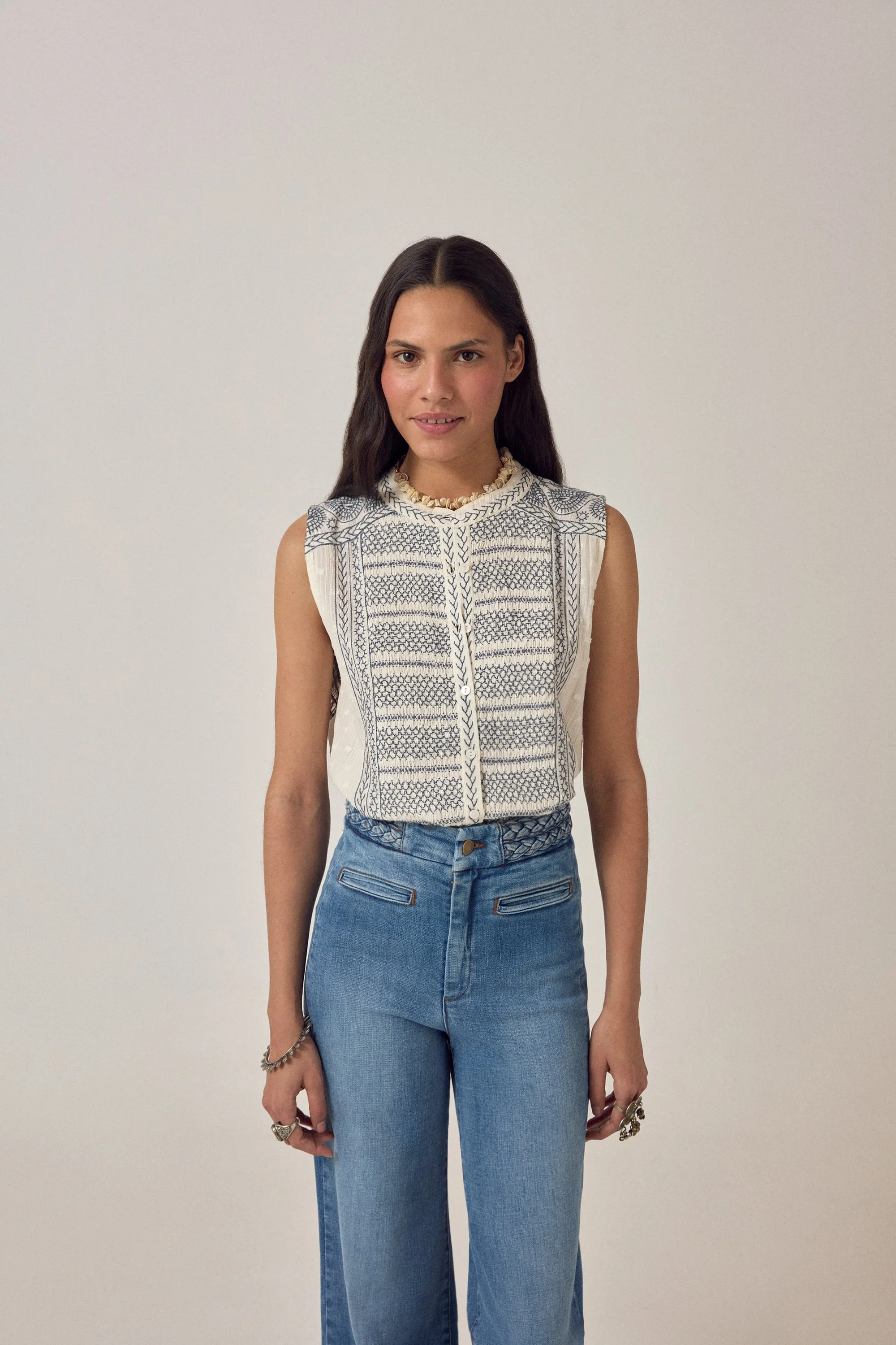 Maison-Hotel-Irina-Blouse-Lapis-CottonWool (3).jpg