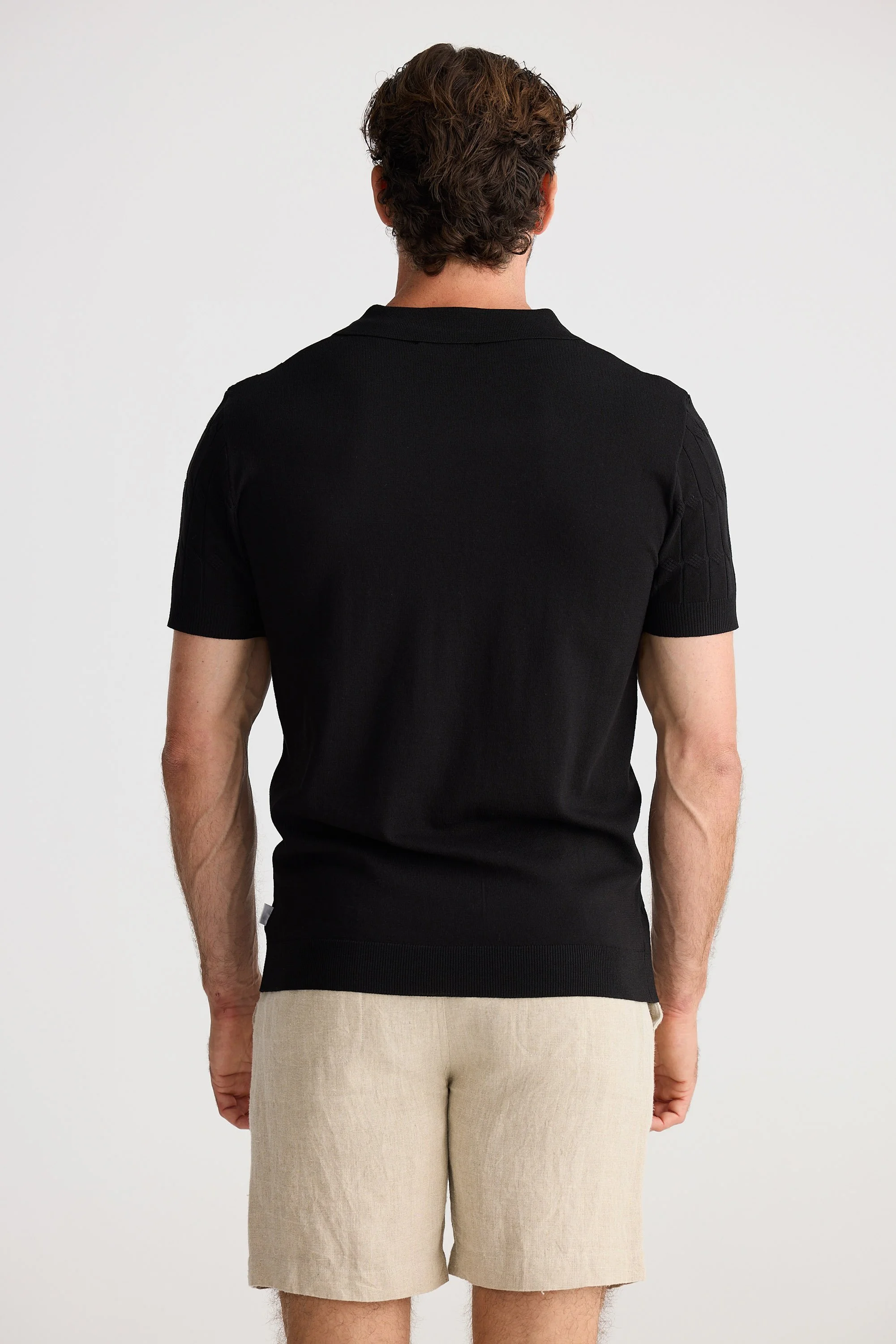 Fossick-FS25112-1_Flynn Knit Ss Polo_Black_CottonWool (1).jpg