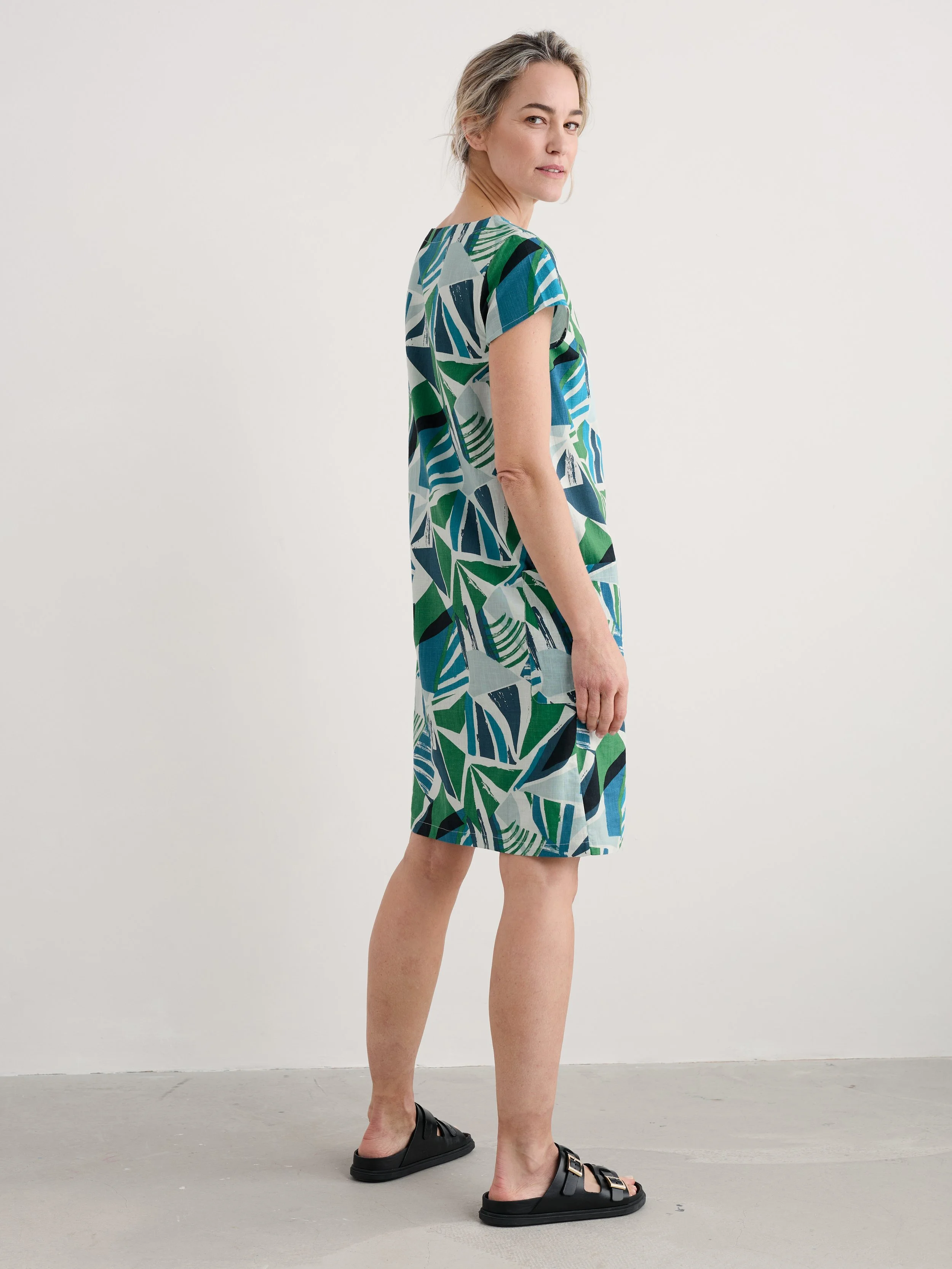 Seasalt-River Cove Dress - Spinnaker Sails Hedgerow - CottonWool (3).jpg
