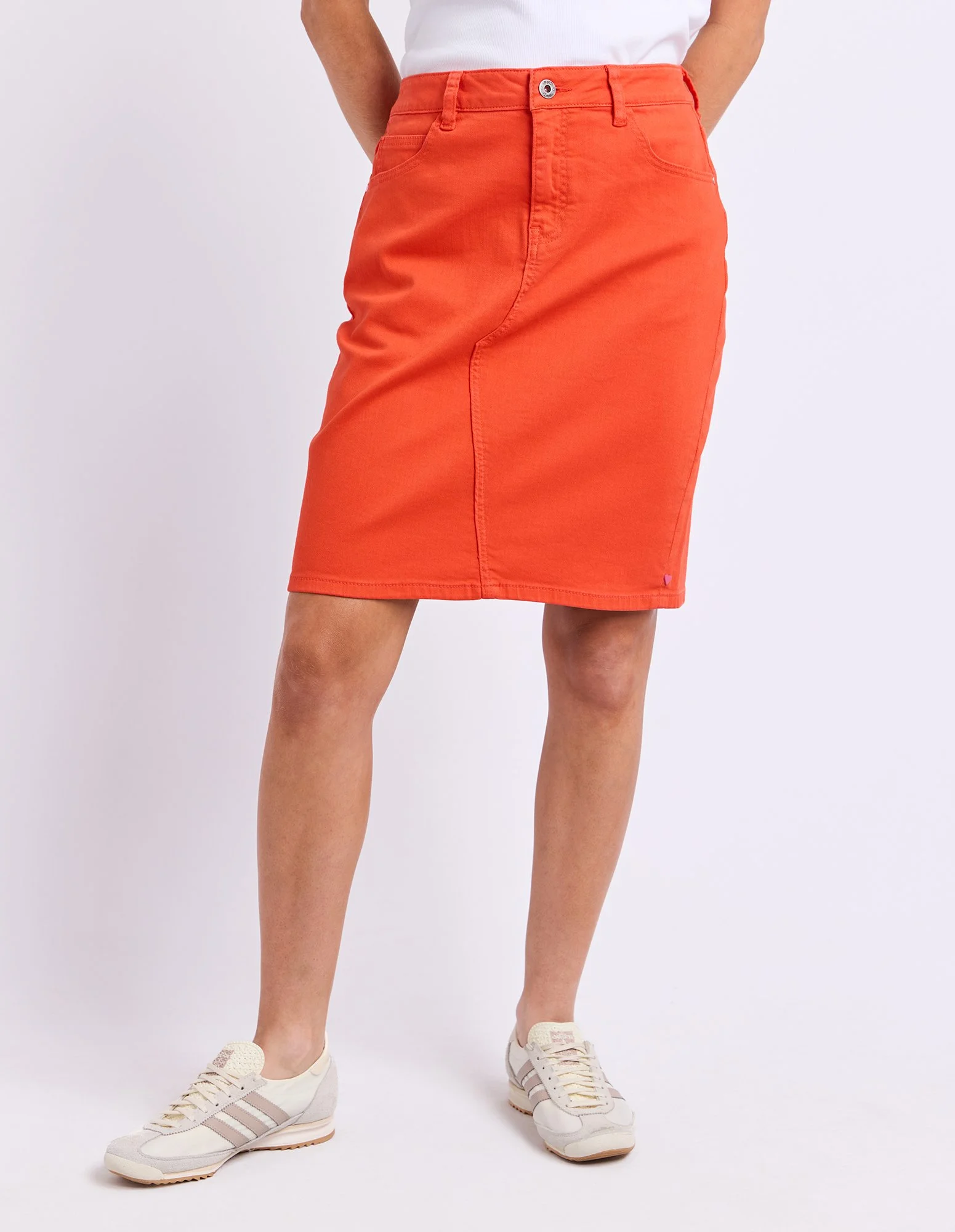 Elm Belle Denim Skirt Tangello