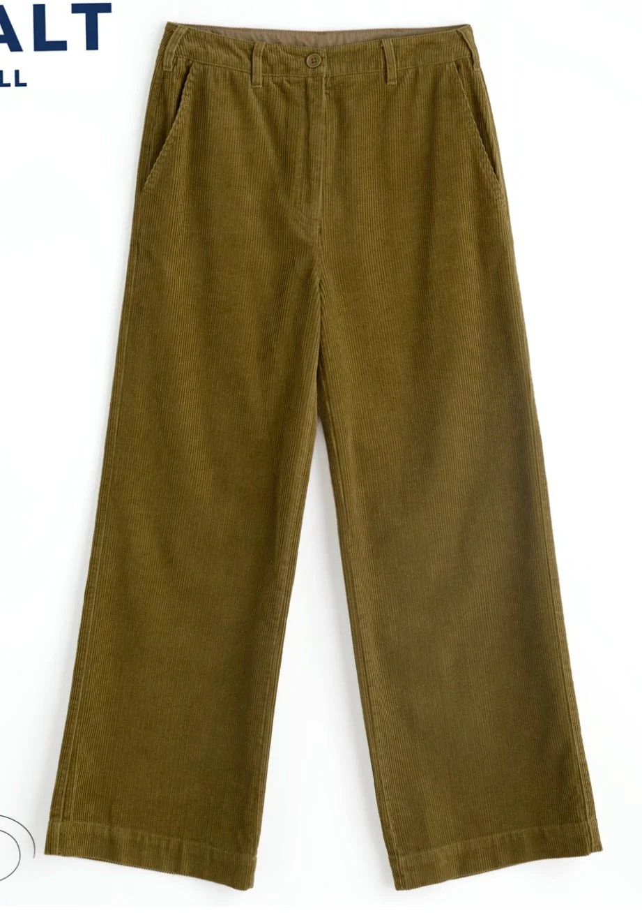 Seasalt-Dillwyn Trouser - Bright Olive - CottonWool (5).jpg